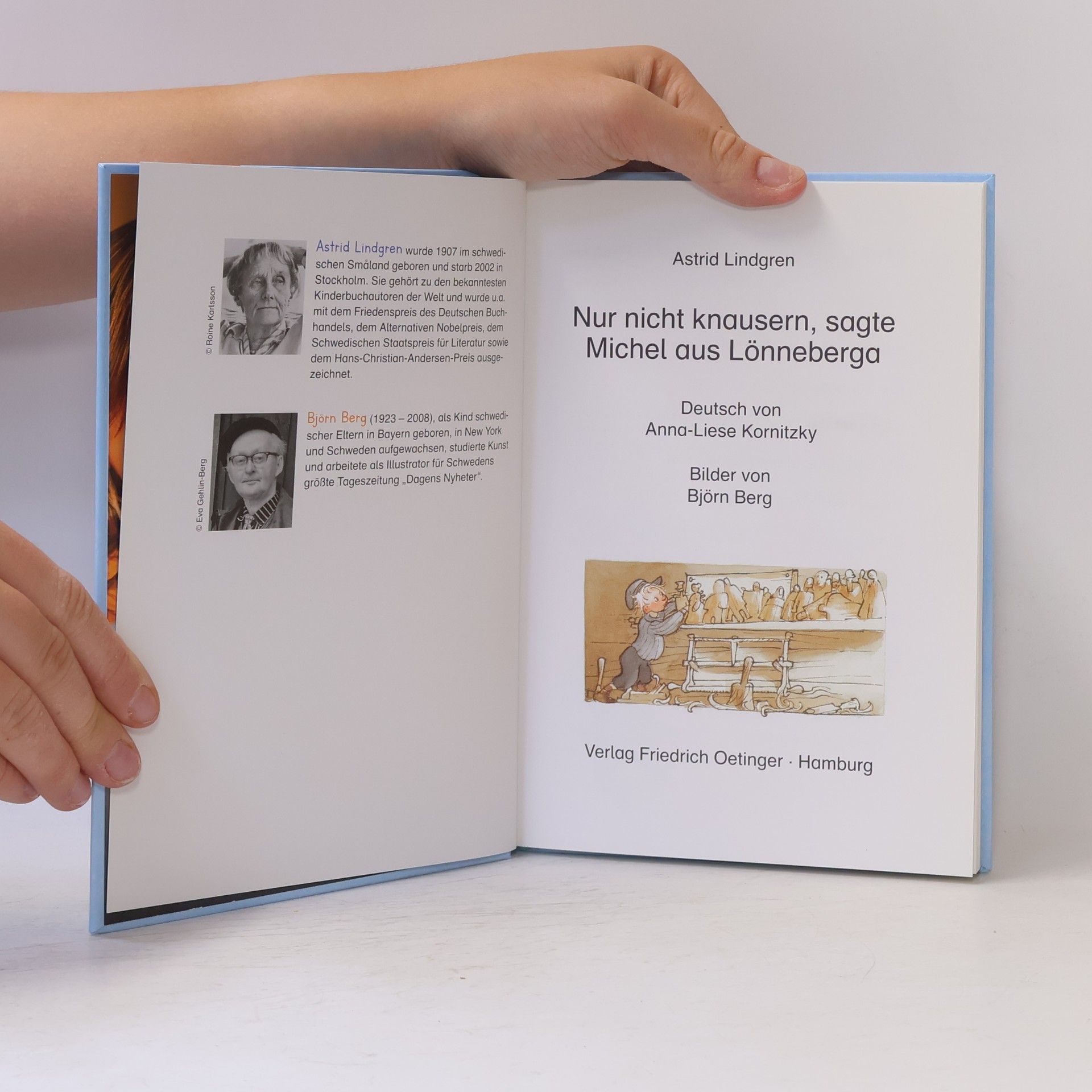 Astrid Lindgren Nur nicht knausern, sagte Michel aus Lönneberga