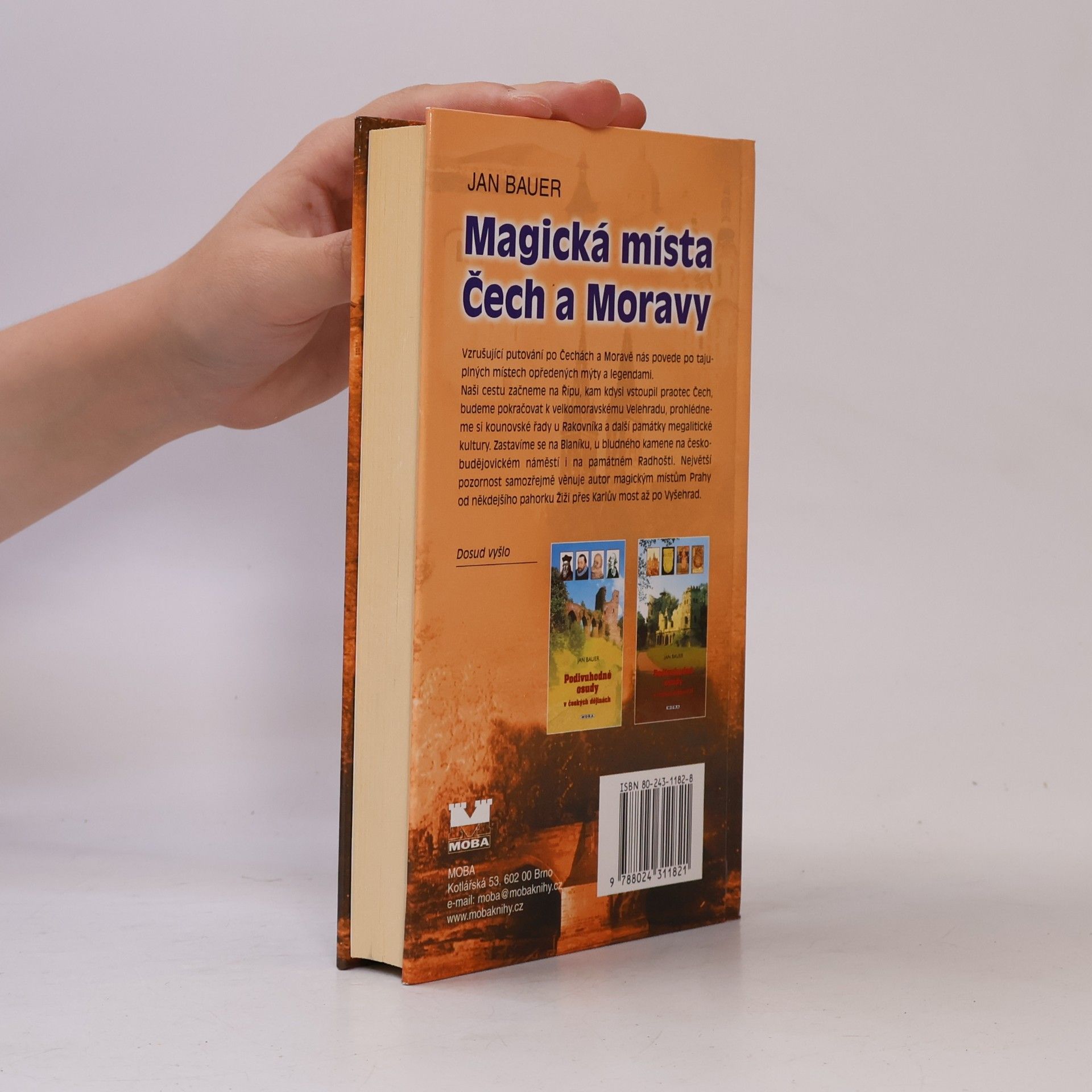 Jan Bauer Magická místa Čech a Moravy