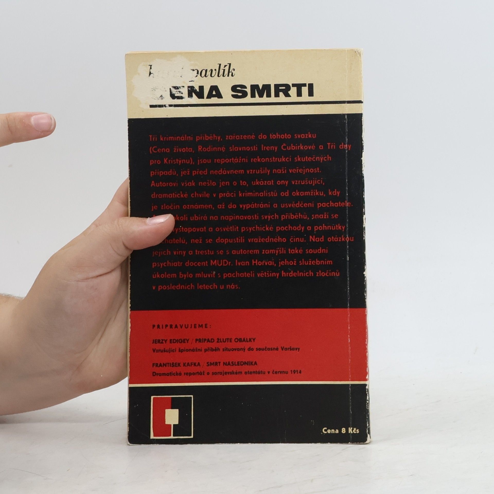Pavlík Karel Cena smrti
