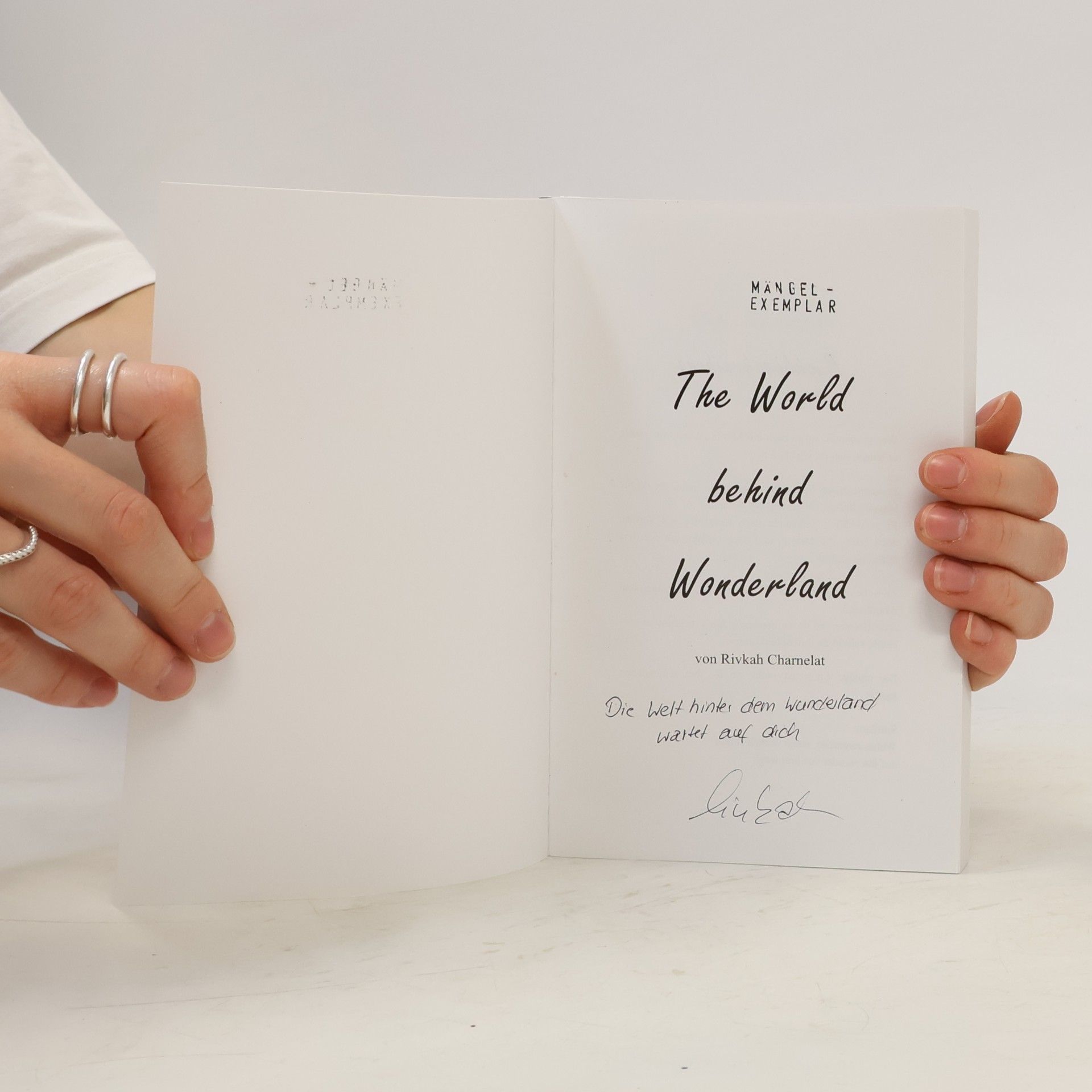 Rivkah Charnelat The World Behind Wonderland