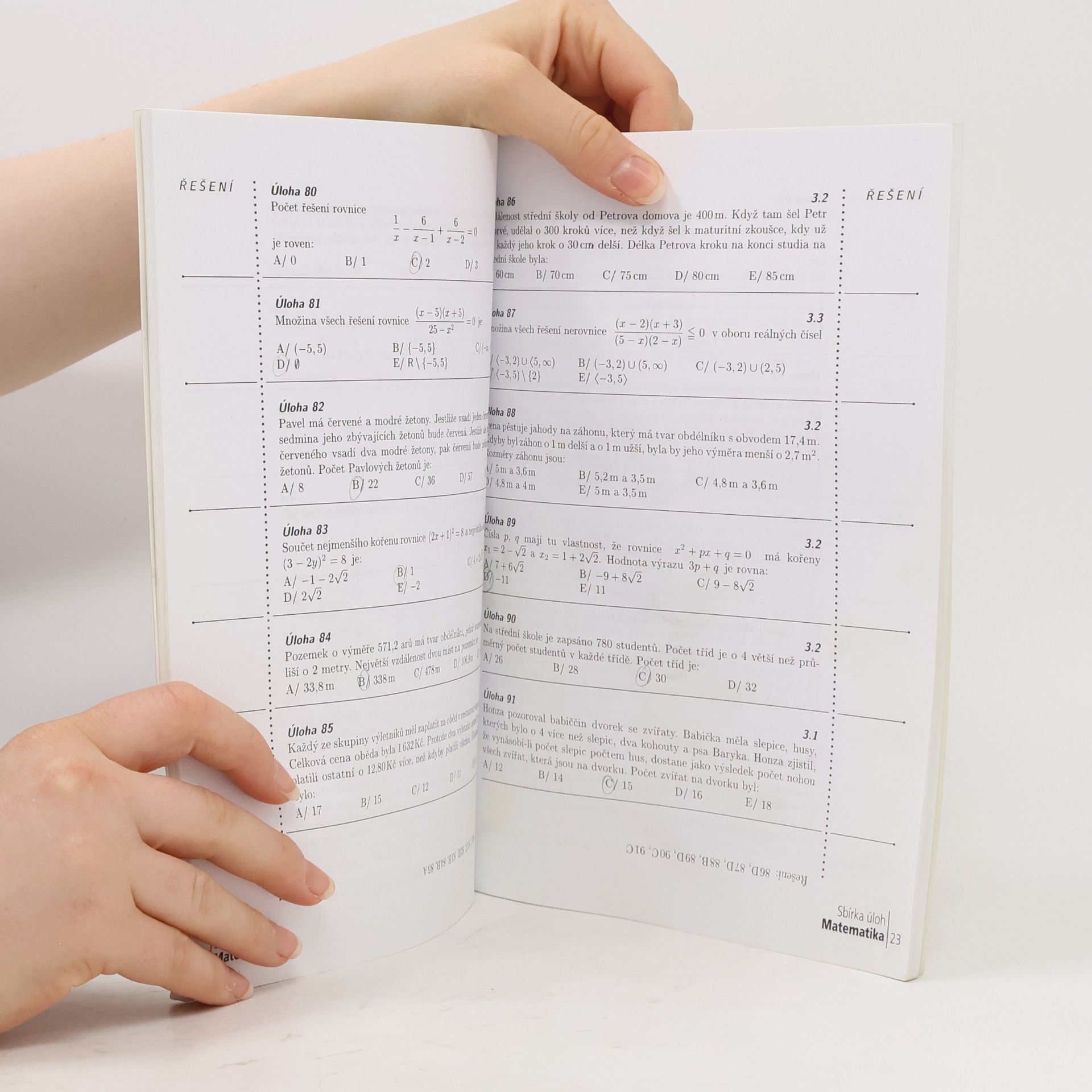 Václav Sýkora Matematika: Základní obtížnost