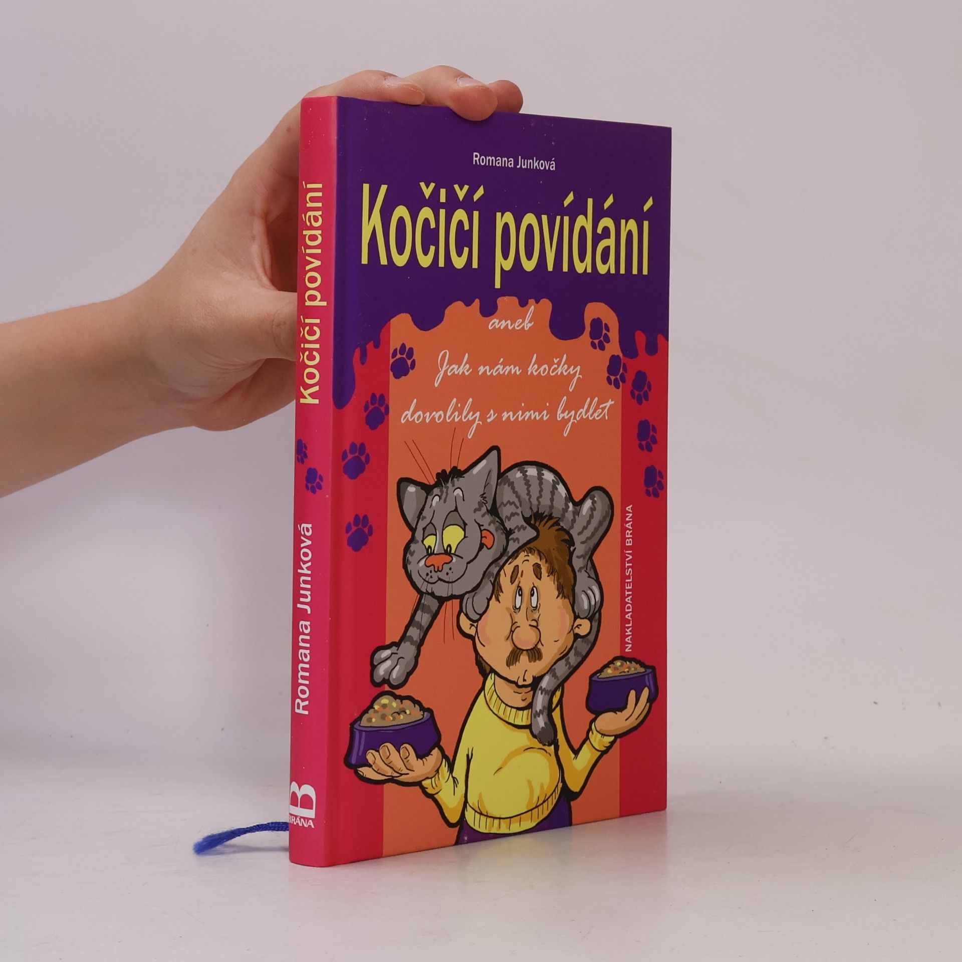 Romana Junková Kočičí povídání, aneb, Jak nám kočky dovolily s nimi bydlet