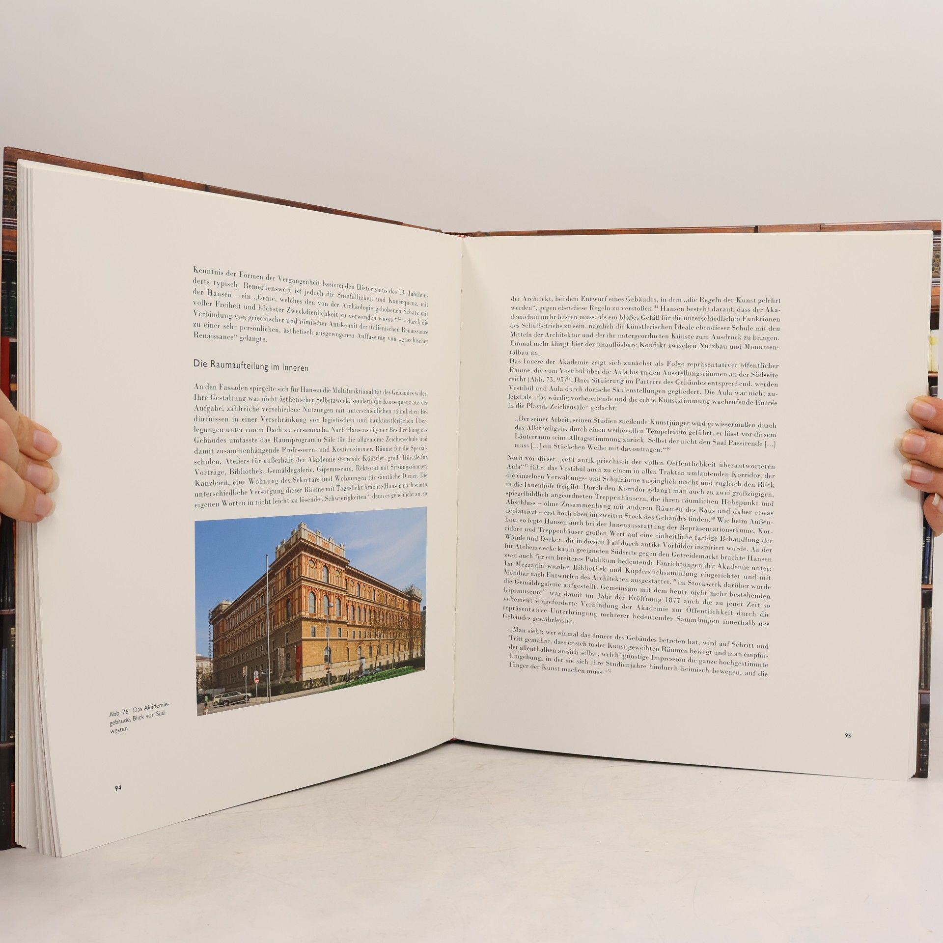 Beatrix Bastl Theophil Hansen und die Bibliothek der Akademie der bildenden Künste Wien