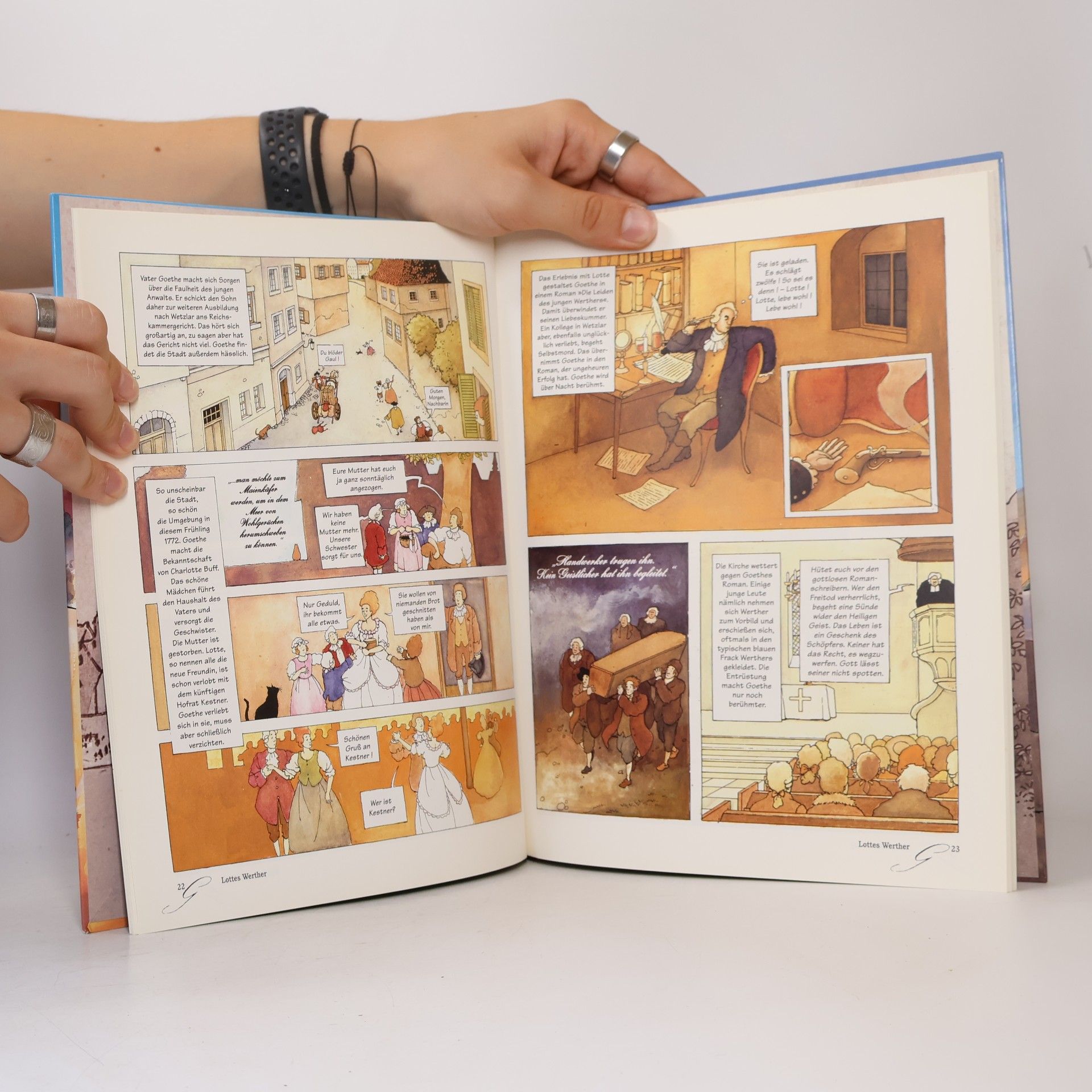 Friedemann Beduerftig Goethe: Die Comic-Biographie
