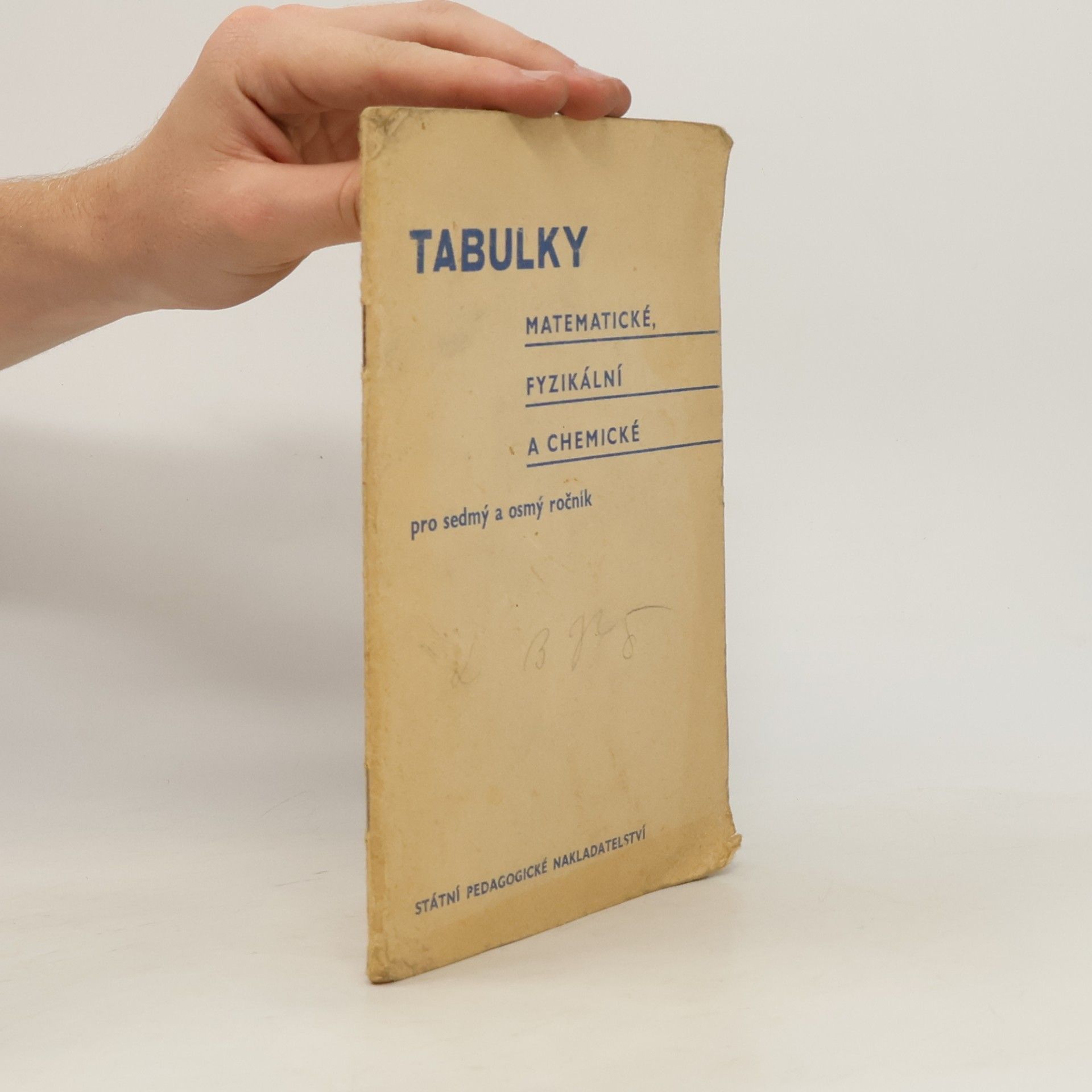 Josef Trtílek Tabulky matematické, fyzikální a chemické tabulky pro 7. a 8. ročník