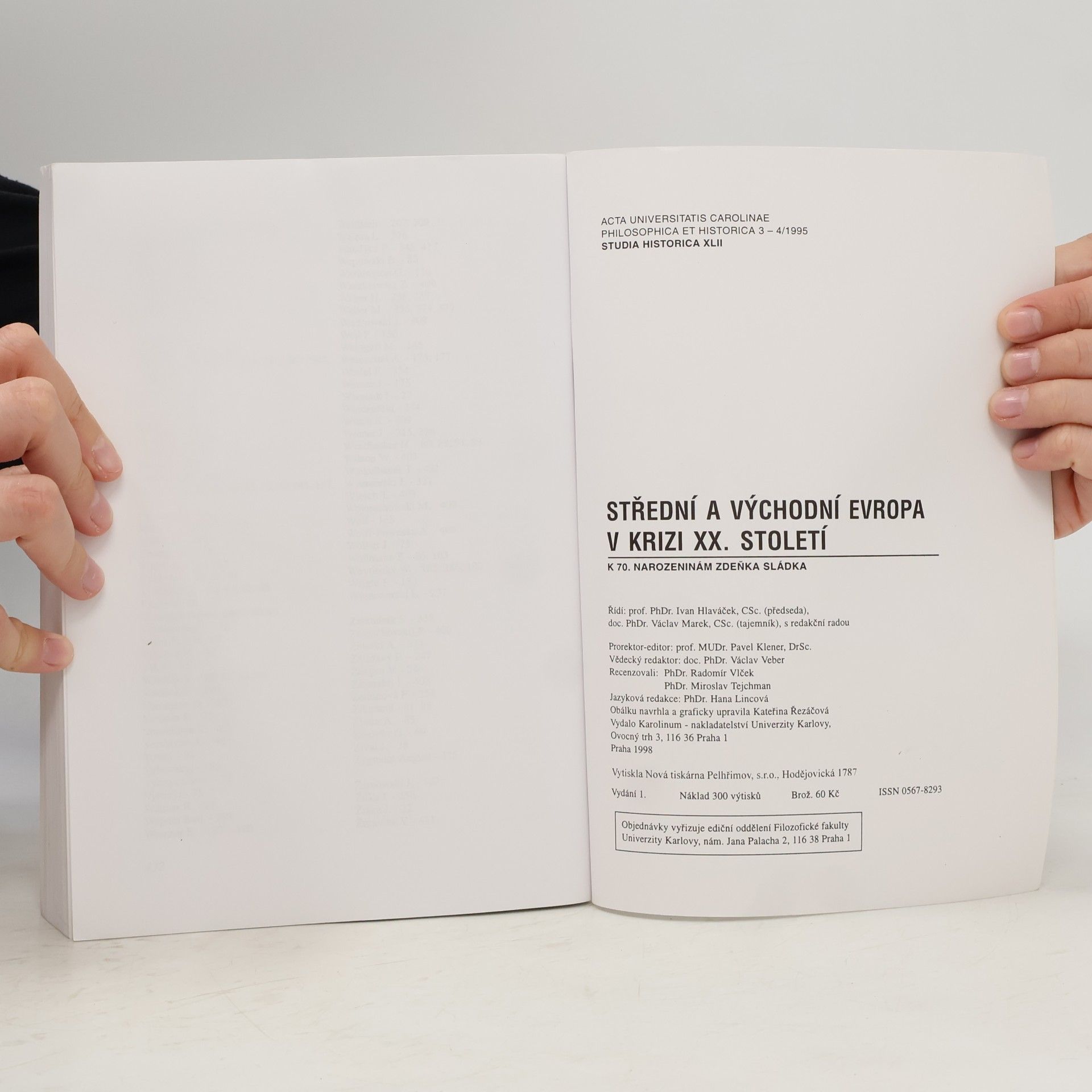 Autorenkollektiv Střední a východní Evropa v krizi XX. století