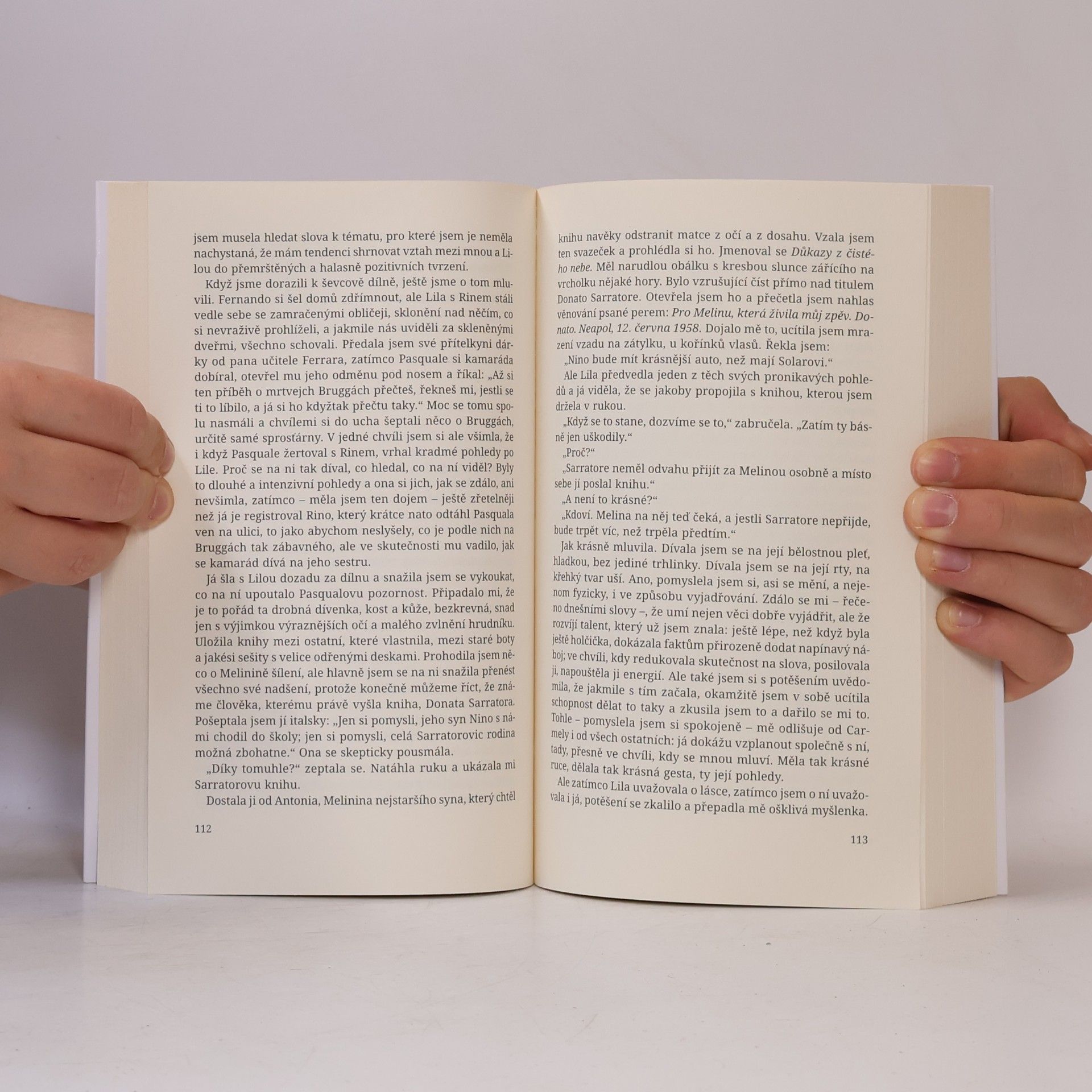 Elena Ferrante Geniální přítelkyně 1. Dětství a dospívání