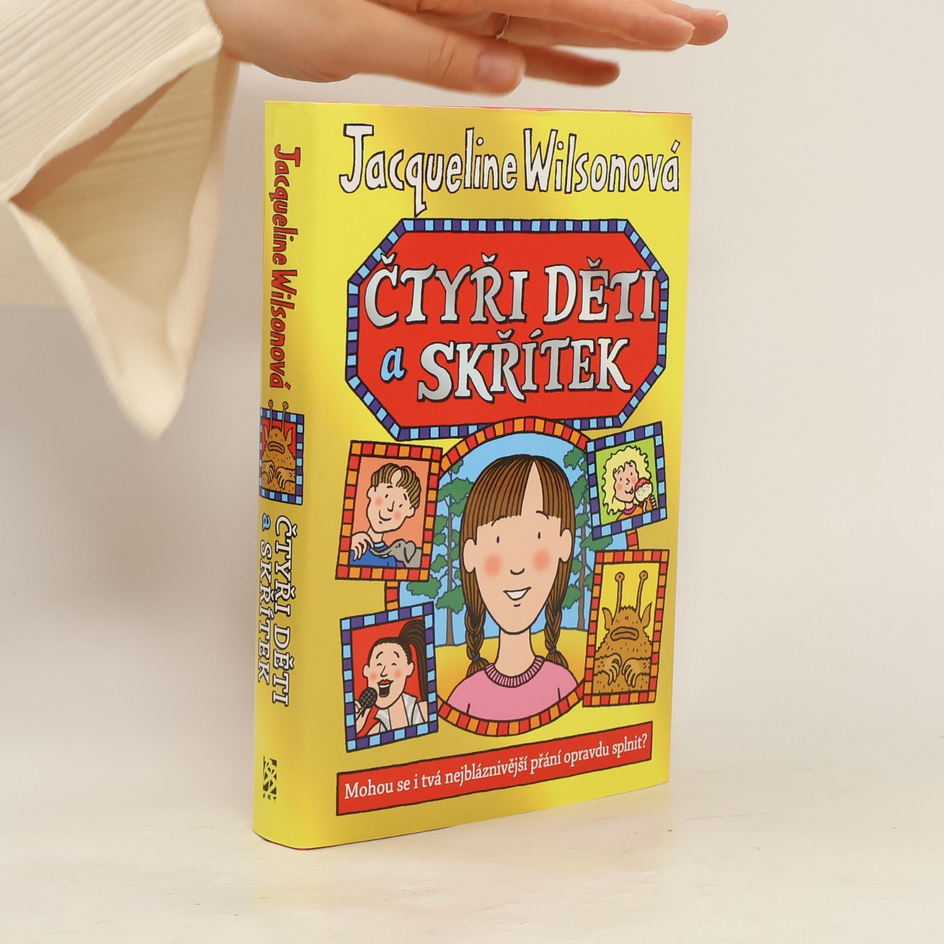 Jacqueline Wilson Čtyři děti a skřítek