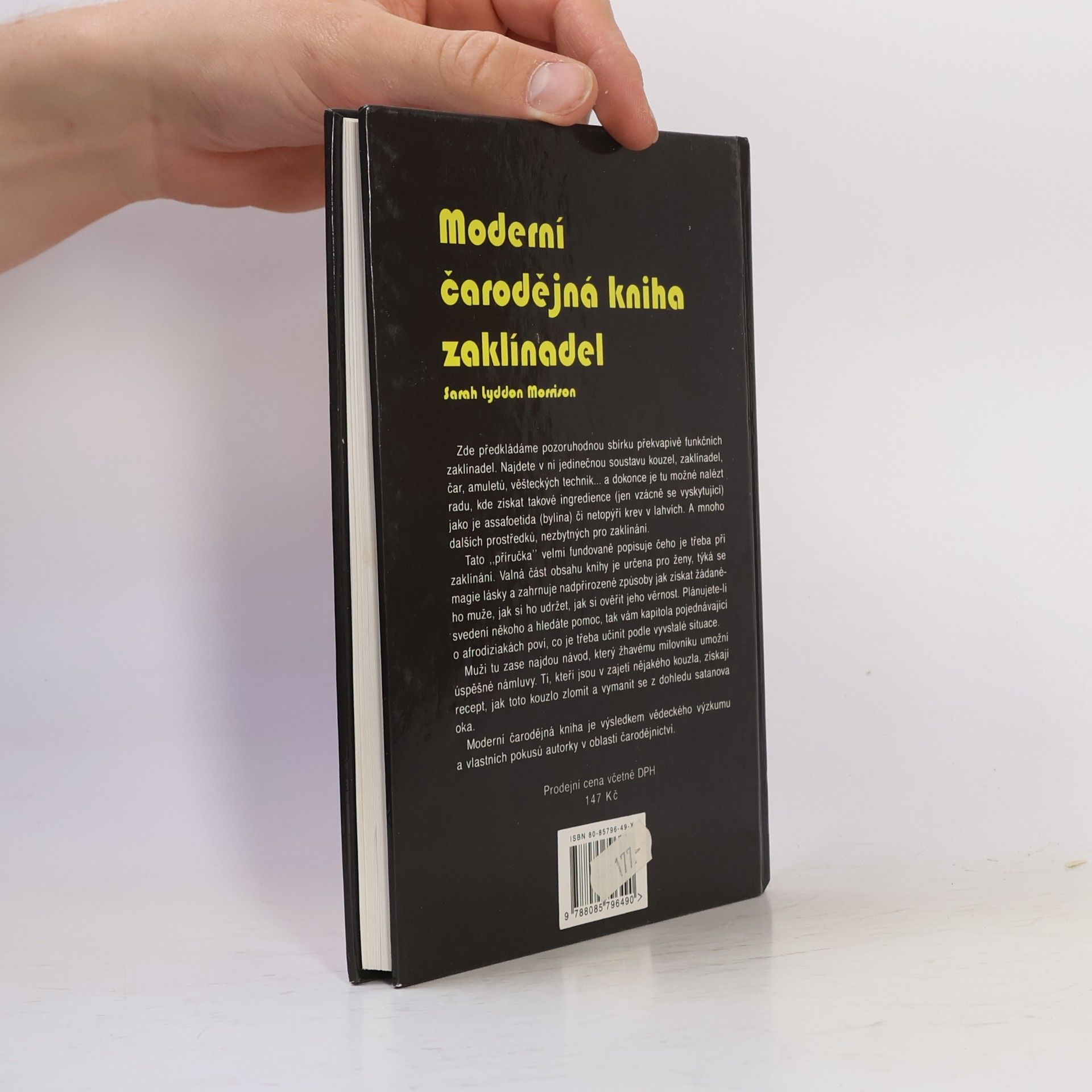 Sarah Lyddon Morrison Moderní čarodějná kniha zaklínadel