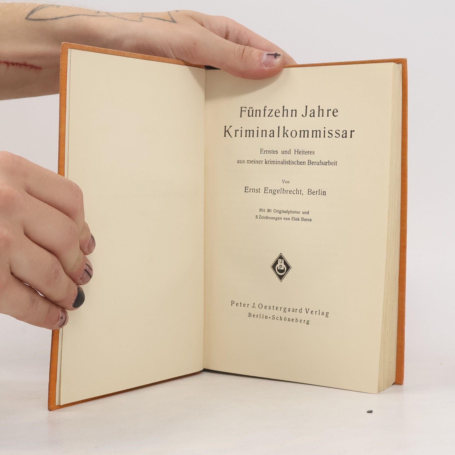 Ernst Engelbrecht Fünfzehn Jahre Kriminalkommissar