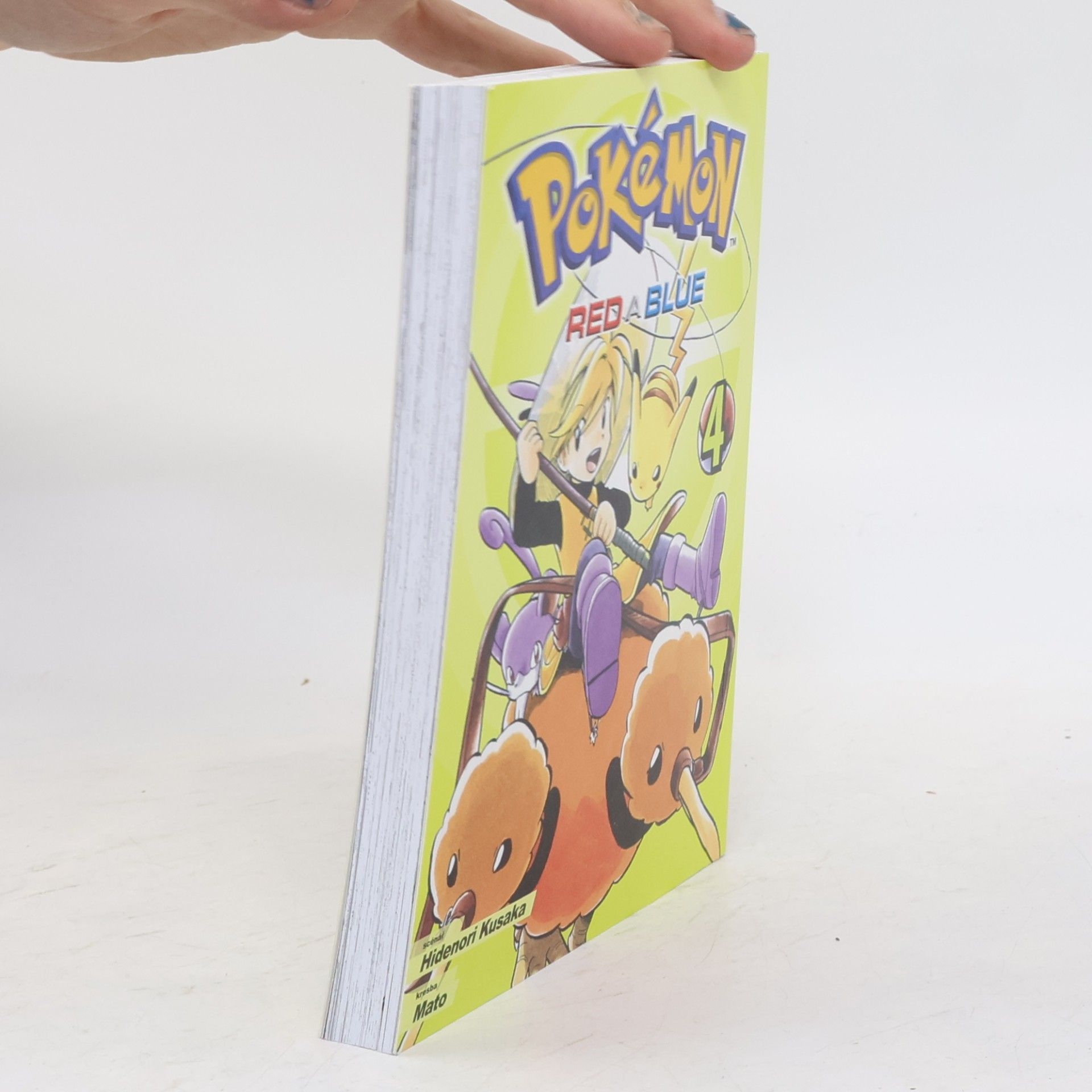 Hidenori Kusaka Pokémon. Red a Blue 4