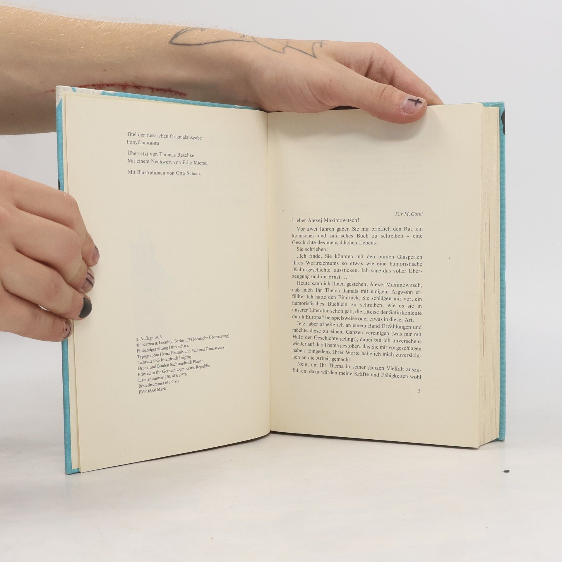 Michail Sostschenko Das Himmelblaubuch