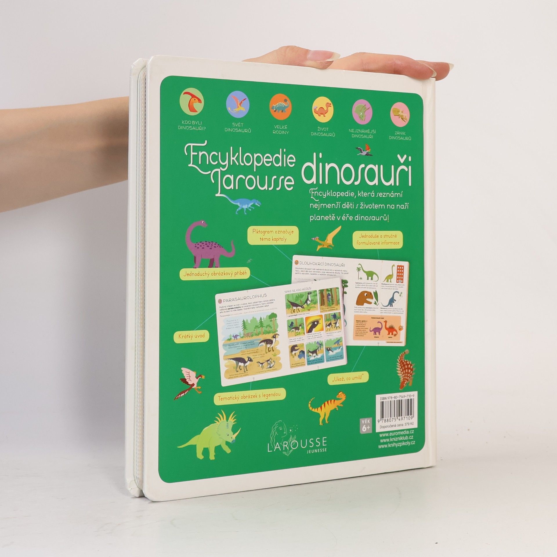 Sylvie Bézuel Encyklopedie Larousse - Dinosauři