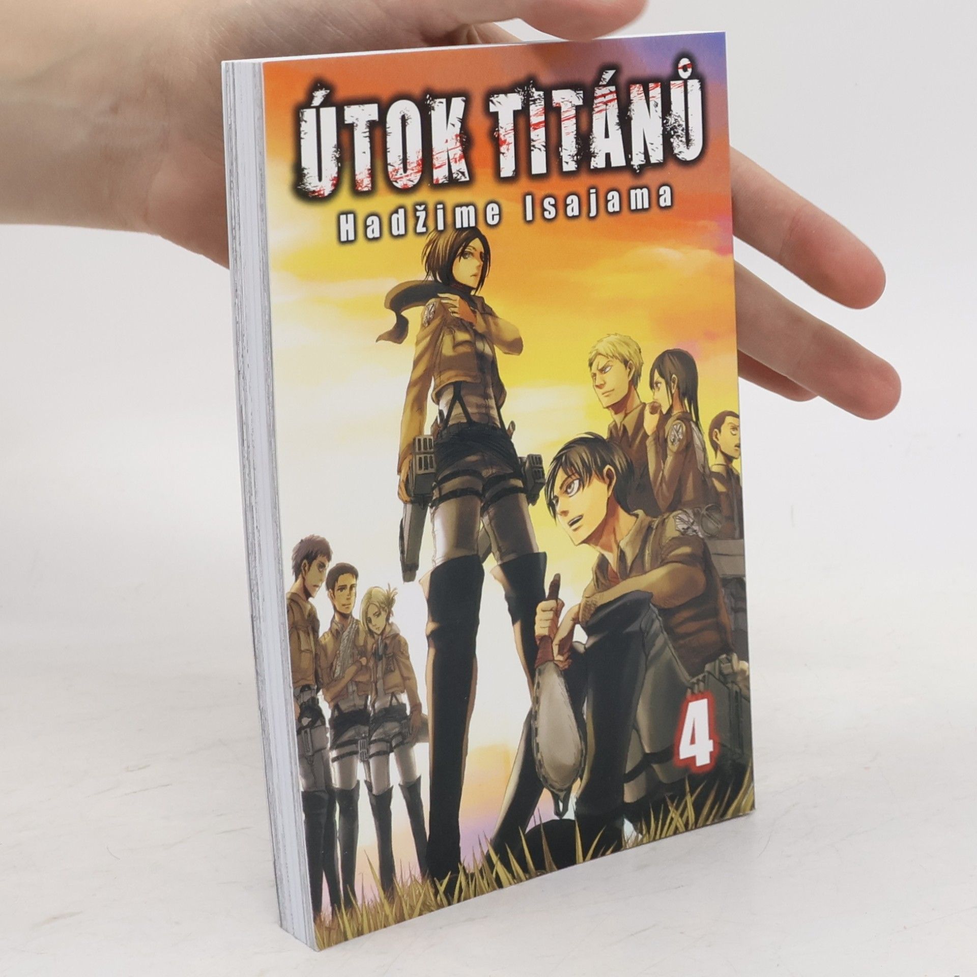 Hajime Isayama Útok titánů. 4
