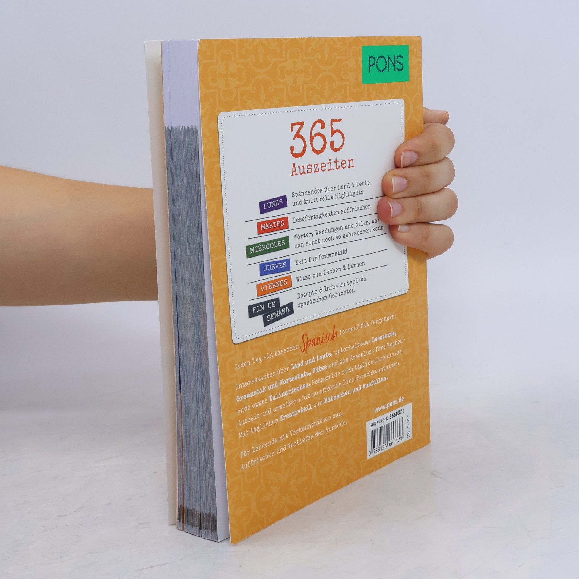AA.VV. PONS 365 Auszeiten Spanisch