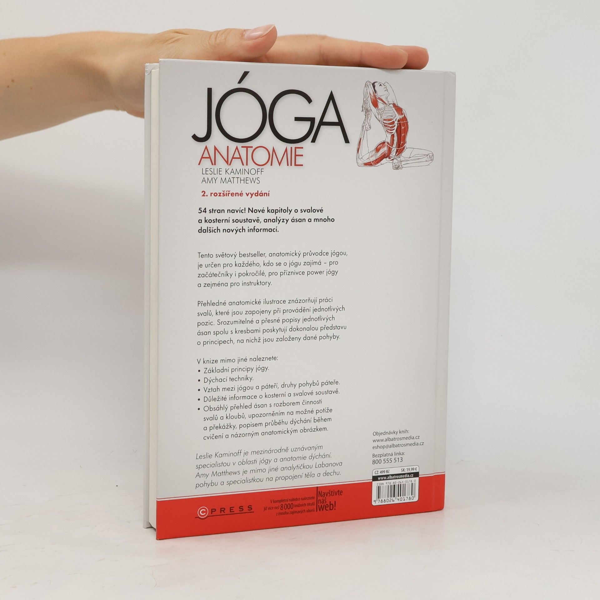 Leslie Kaminoff Jóga. Anatomie
