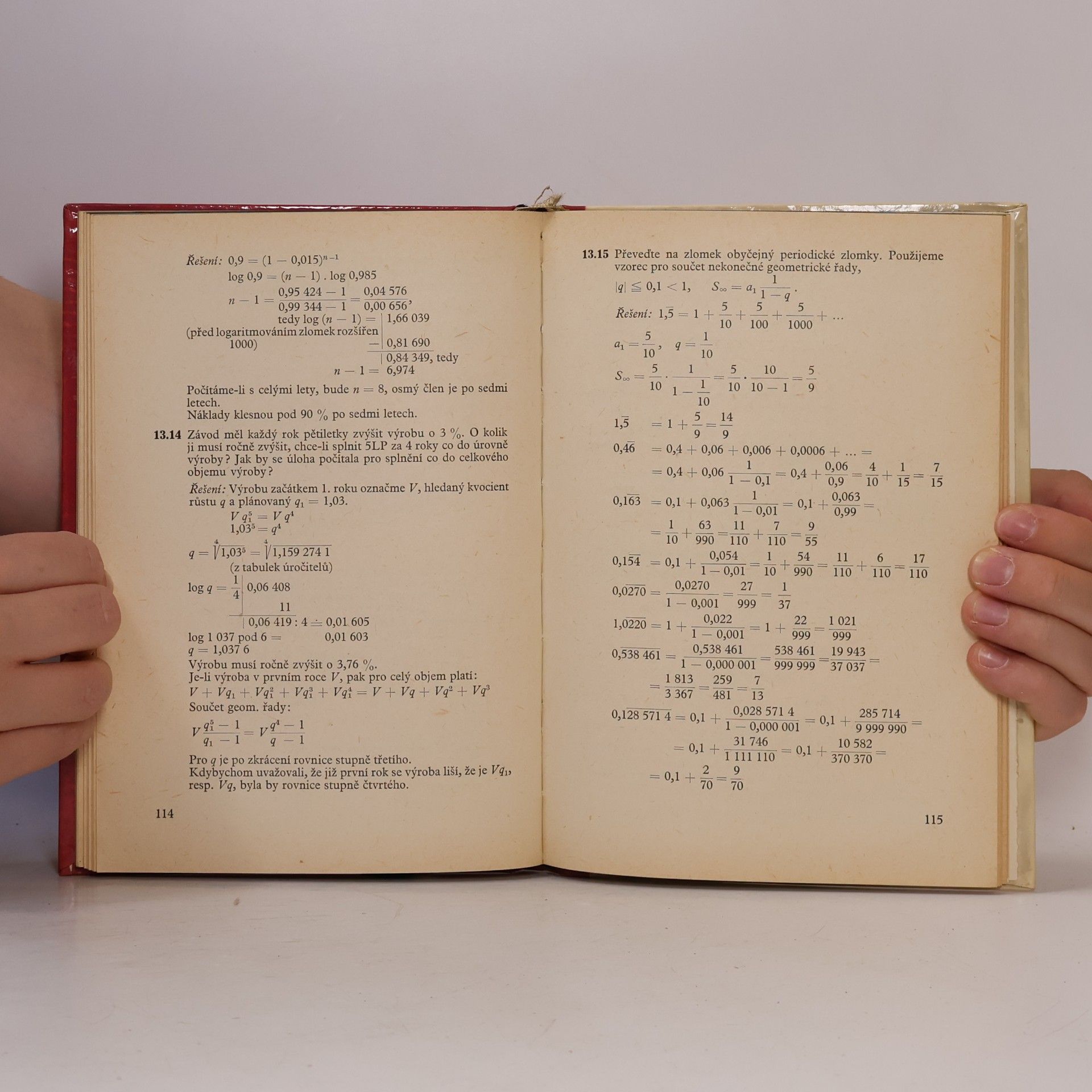 Zdeněk Grundman Řešené příklady z matematiky pro střední průmyslové školy