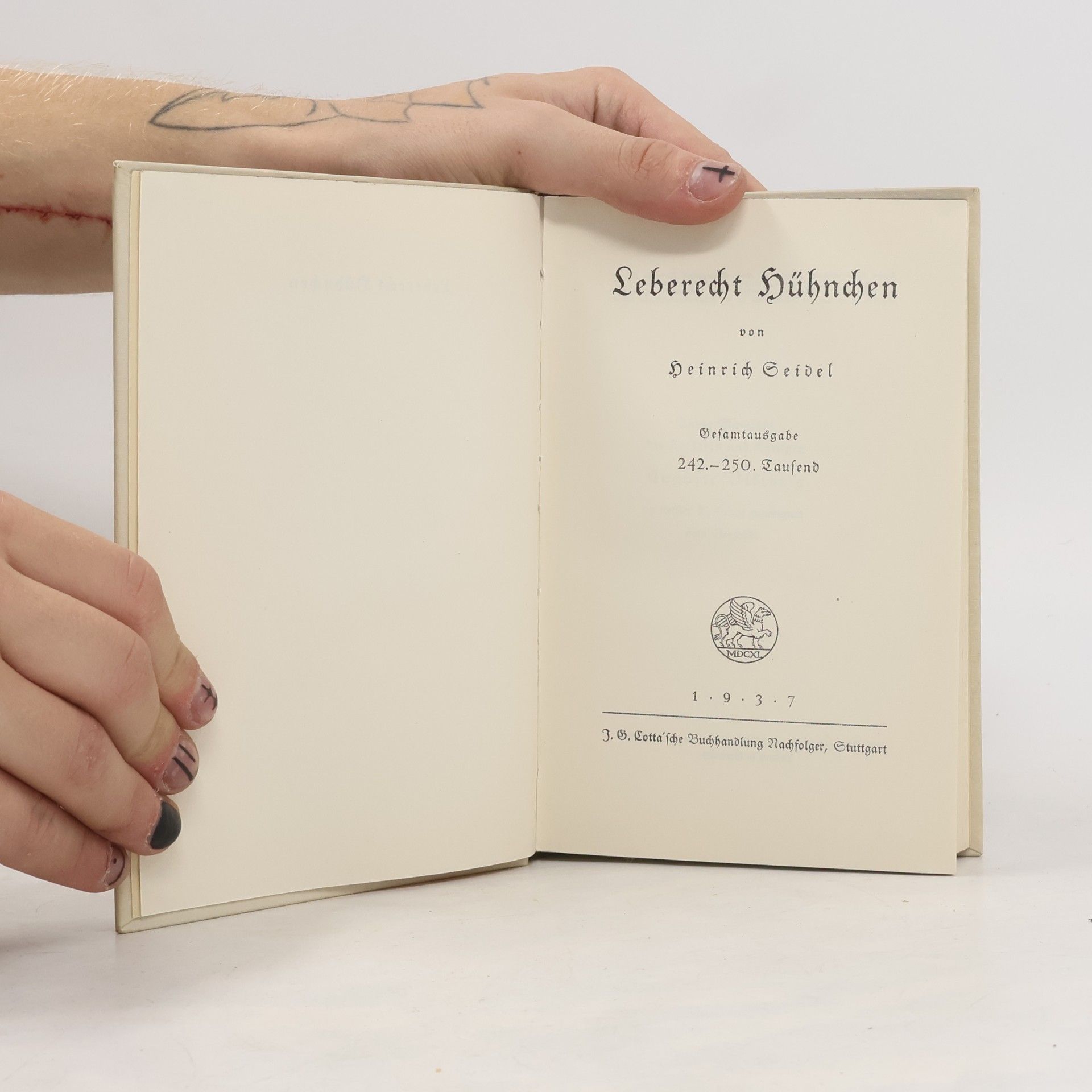 Heinrich Seidel Leberecht Hühnchen