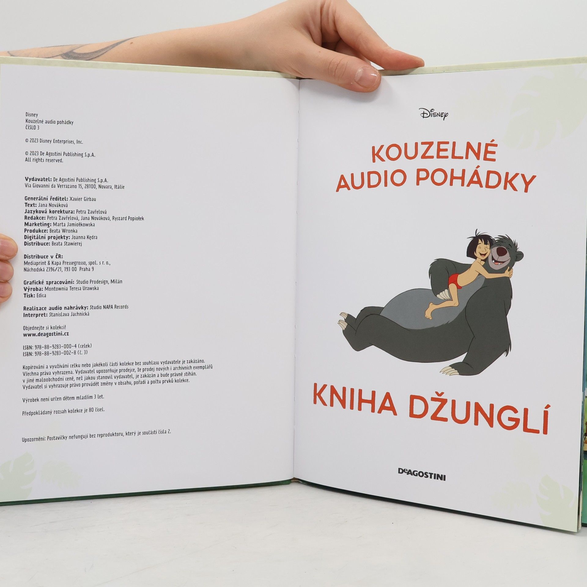 Autorenkollektiv Čarovné audio rozprávky 3. Kniha džunglí