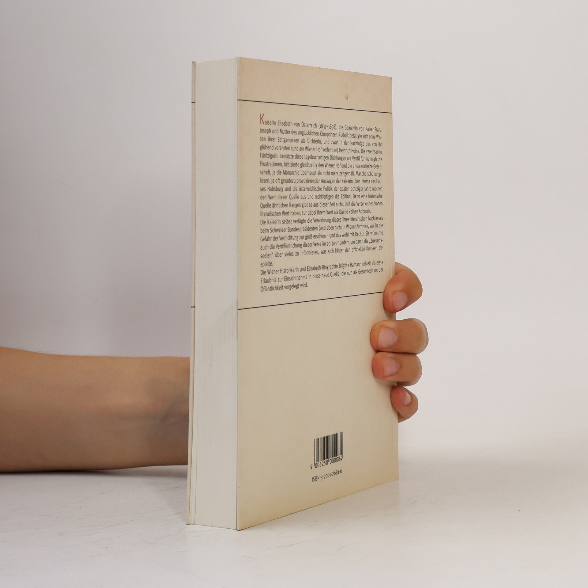 Brigitte Hamann Das poetische Tagebuch
