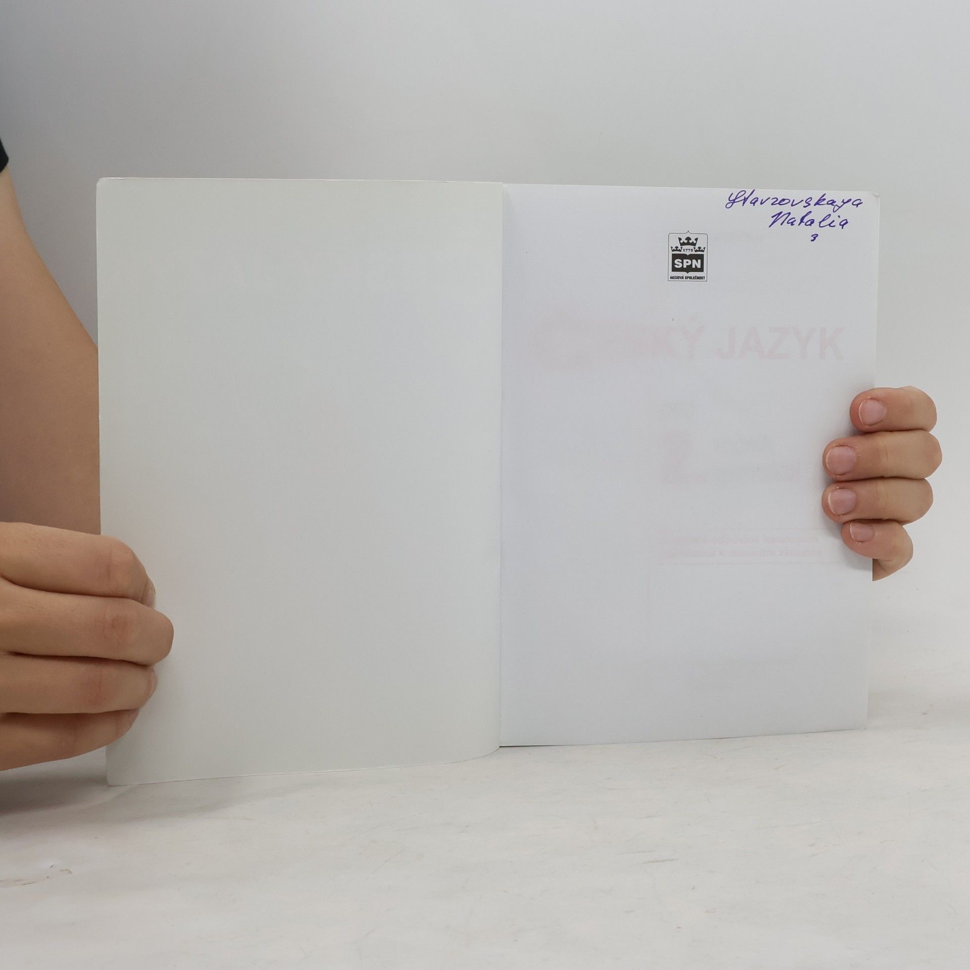 Jiří Kostečka Český jazyk pro 2. ročník gymnázií