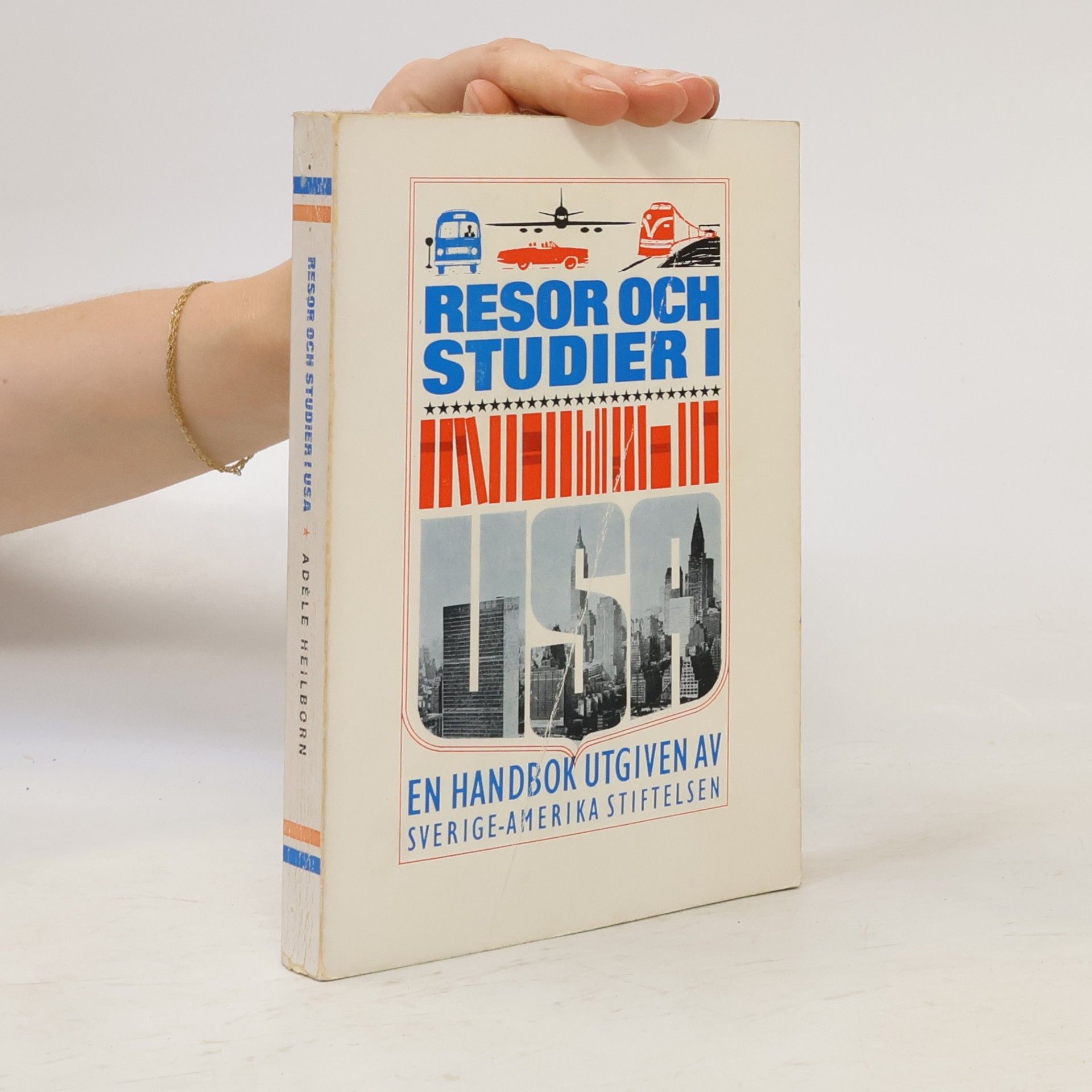 Adèle Heilborn  Resor och studier i USA
