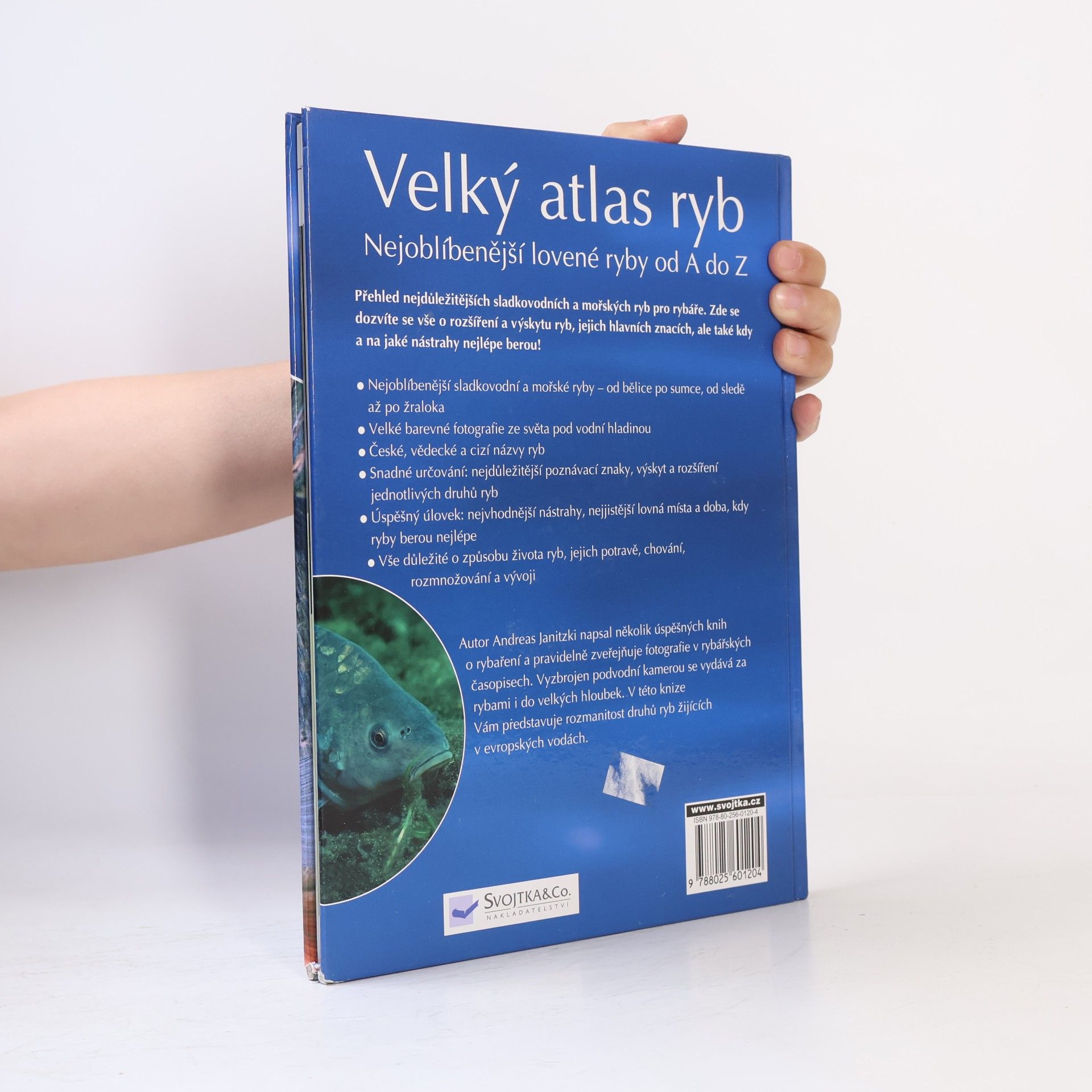 Andreas Janitzki Velký atlas ryb : nejoblíbenější lovené ryby od A do Z