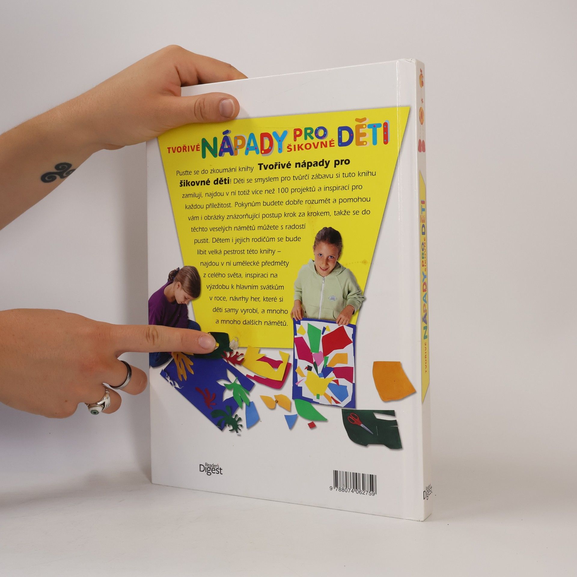Martine César Tvořivé nápady pro šikovné děti : [více než 100 projektů : báječné náměty do školy, domů, na oslavy