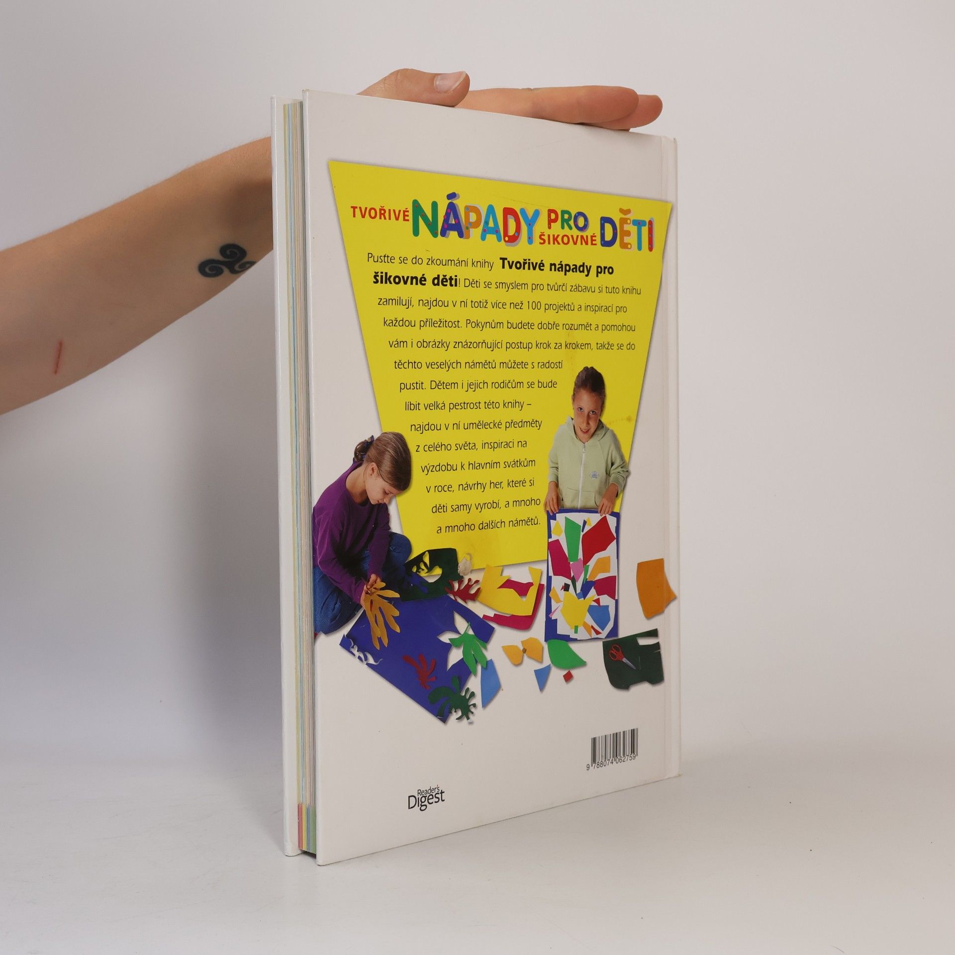 Martine César Tvořivé nápady pro šikovné děti : [více než 100 projektů : báječné náměty do školy, domů, na oslavy