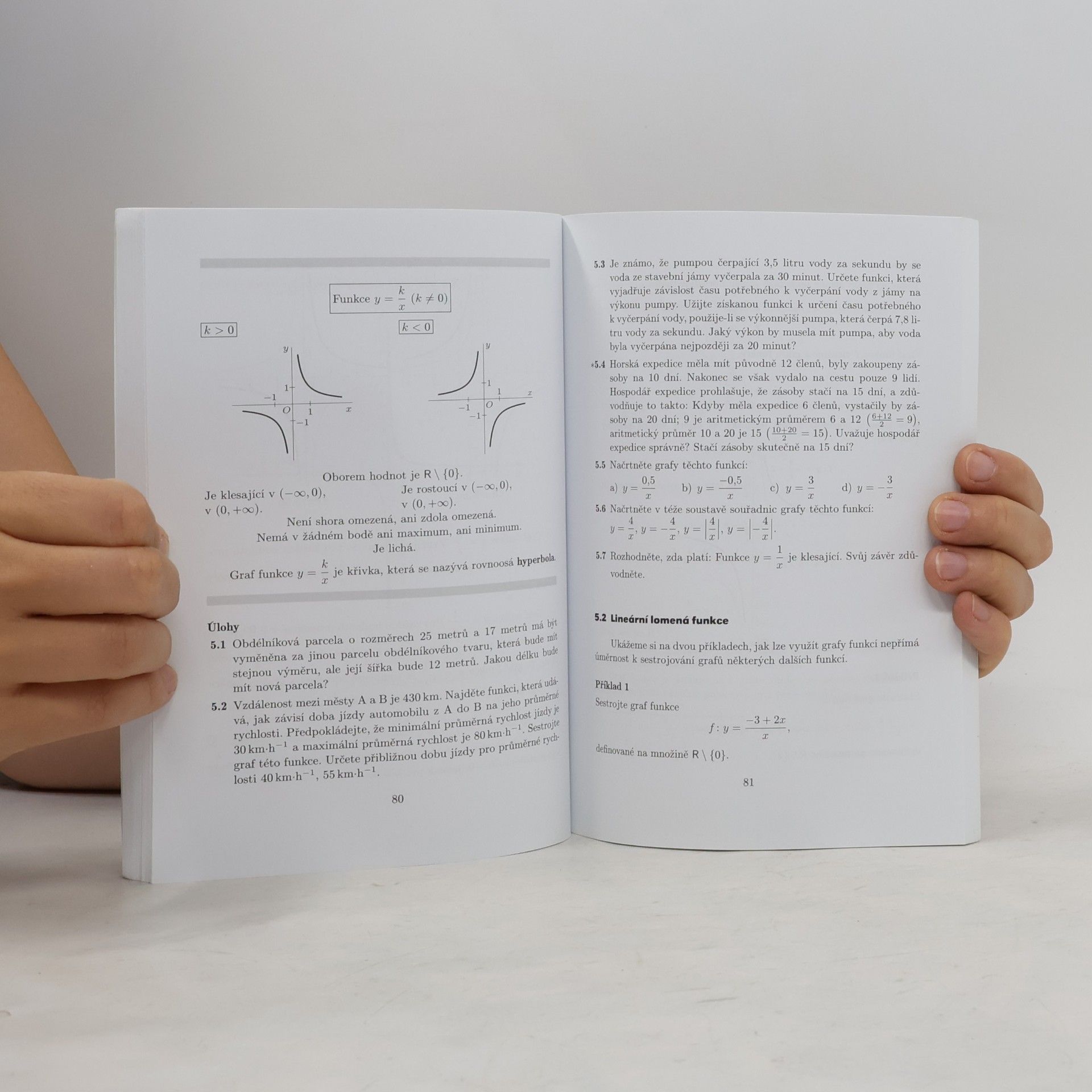 Oldřich Odvárko Matematika pro gymnázia. Funkce
