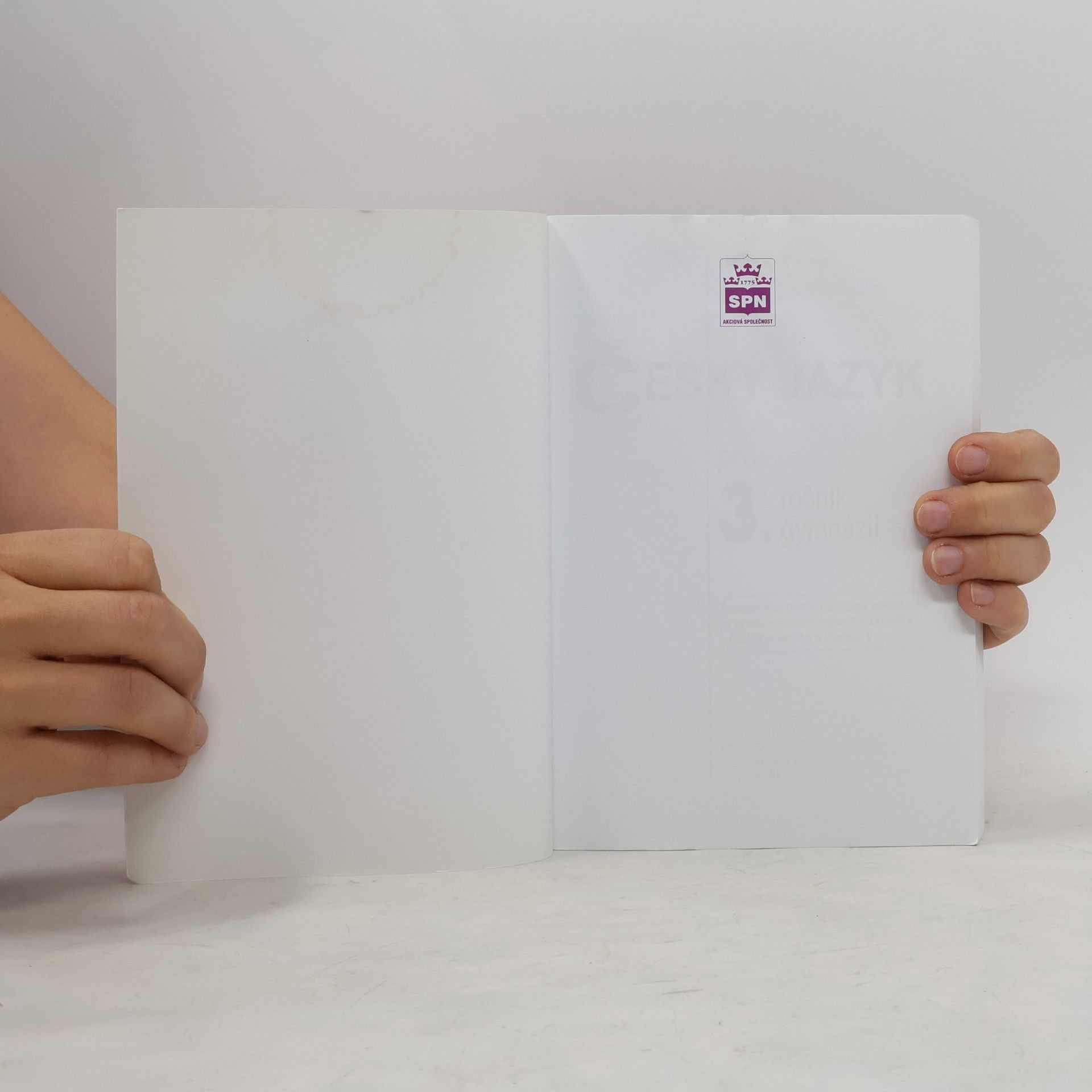 Jiří Kostečka Český jazyk pro 3. ročník gymnázií