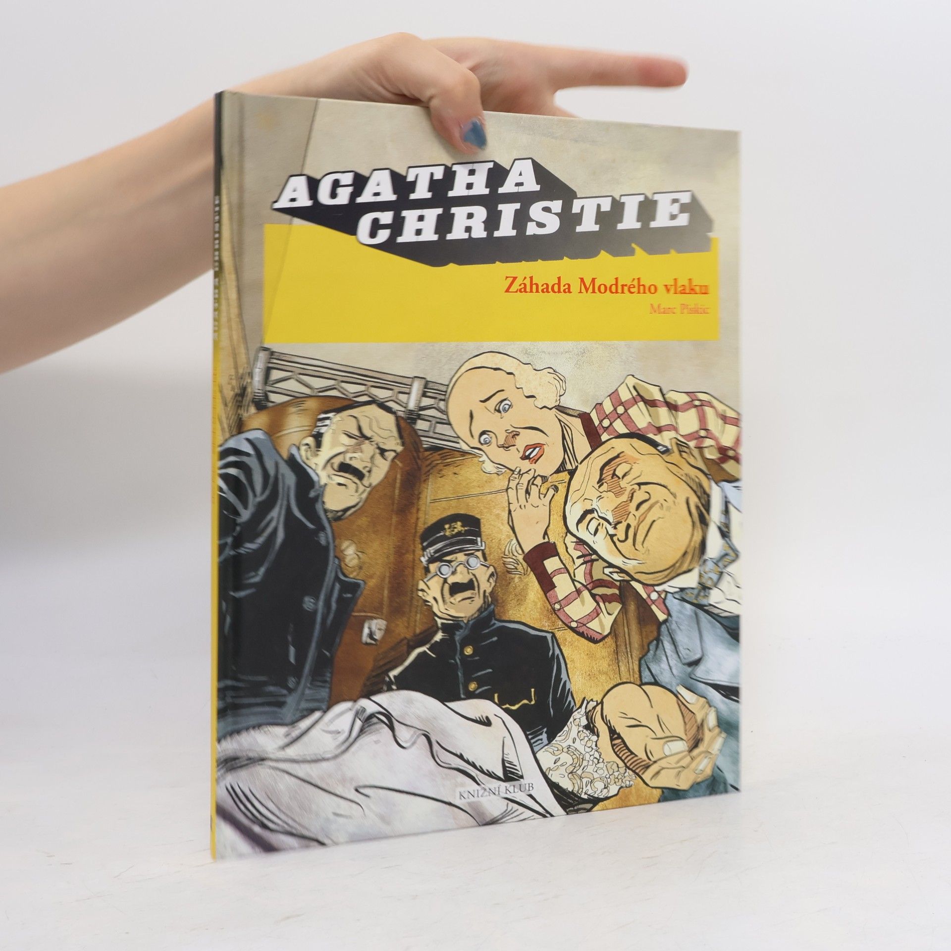 Agatha Christie Záhada Modrého vlaku