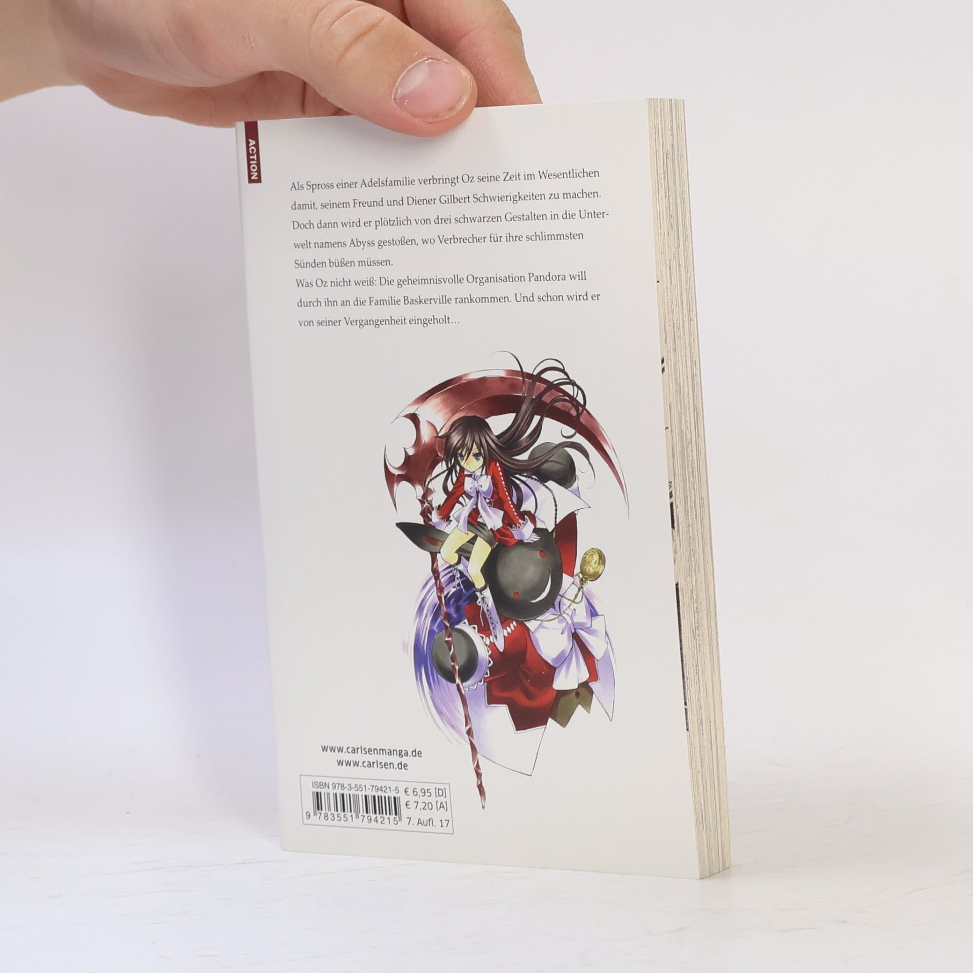 Jun Mochizuki Pandora hearts 1