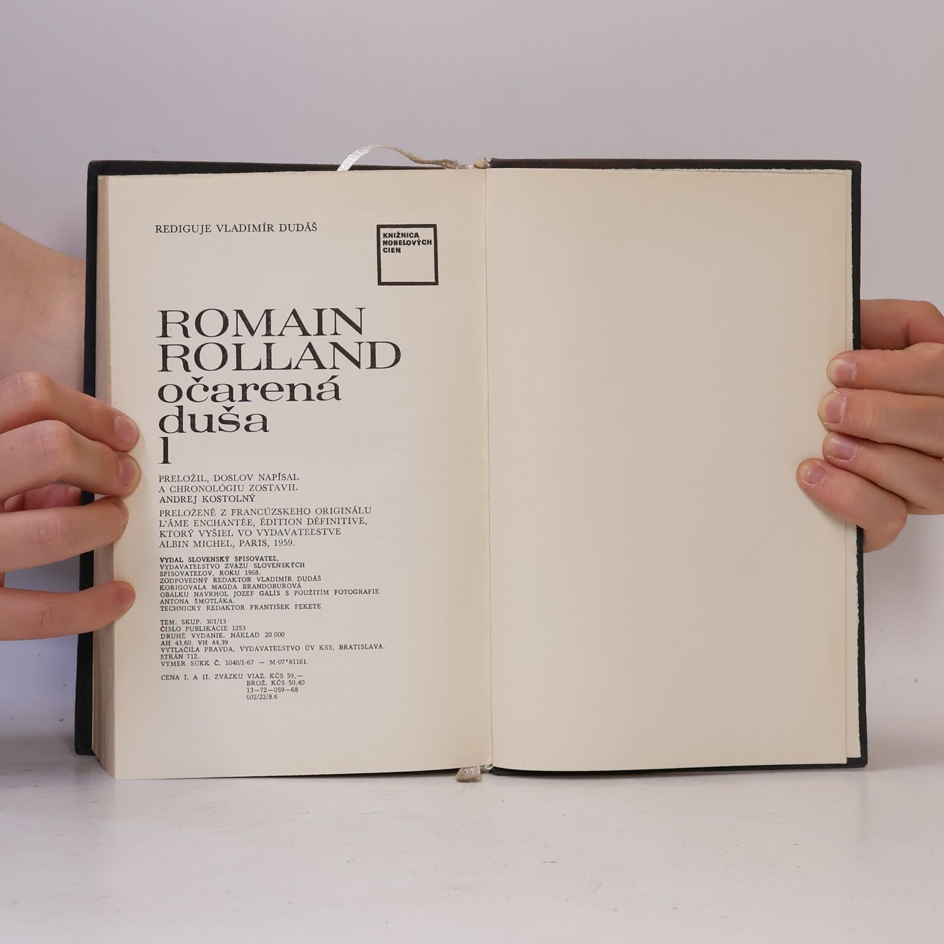 Romain Rolland Očarená duša 1