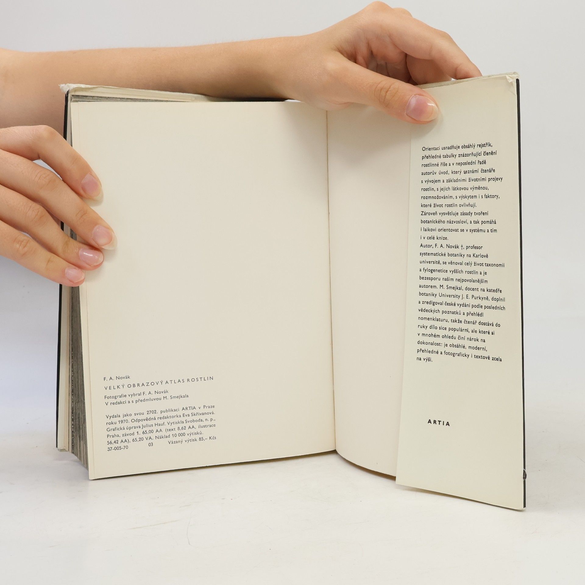 František Antonín Novák Velký obrazový atlas rostlin
