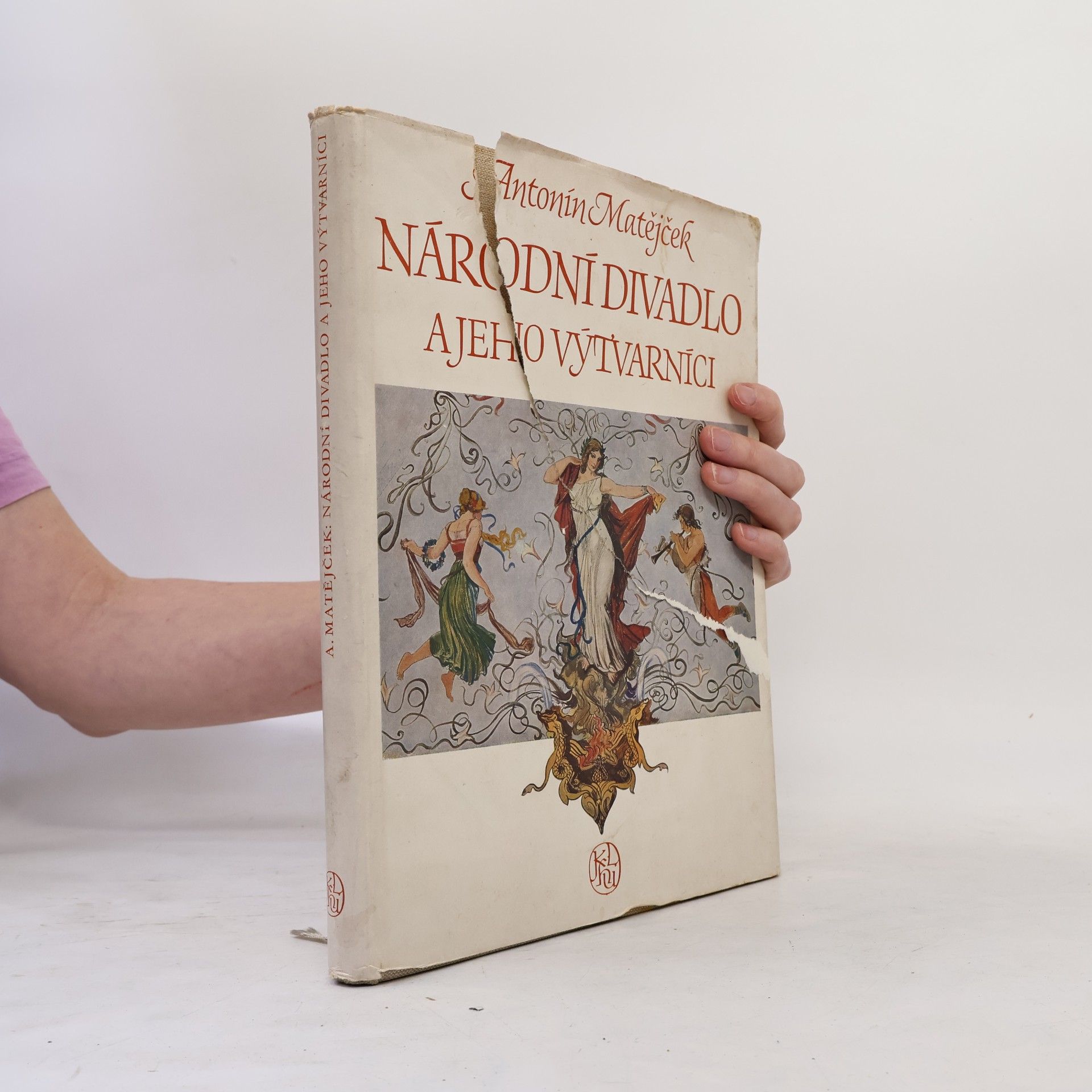 Antonín Matějček Národní divadlo a jeho výtvarníci