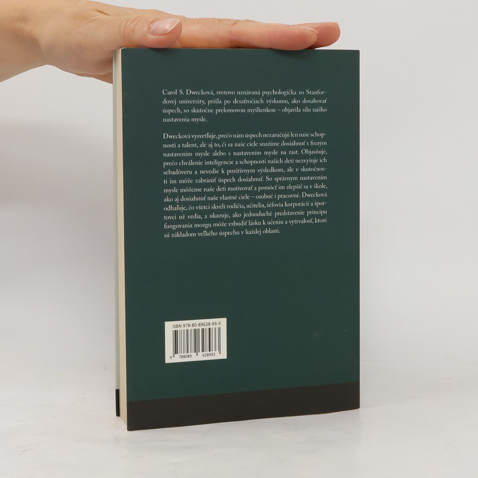 Carol Dweck Nastavenie mysle – Nová psychológia úspechu
