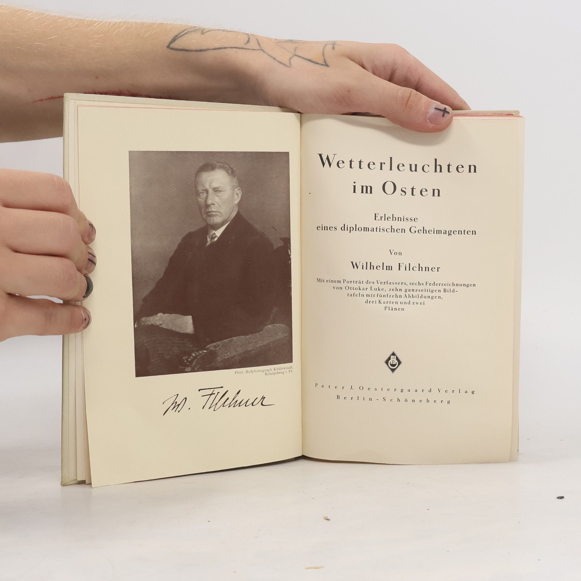 Wilhelm Filchner Wetterleuchten im Osten