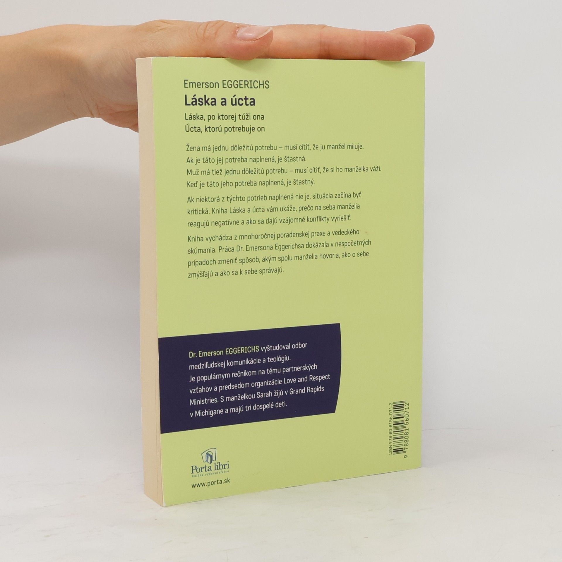 Emerson Eggerichs Láska a úcta