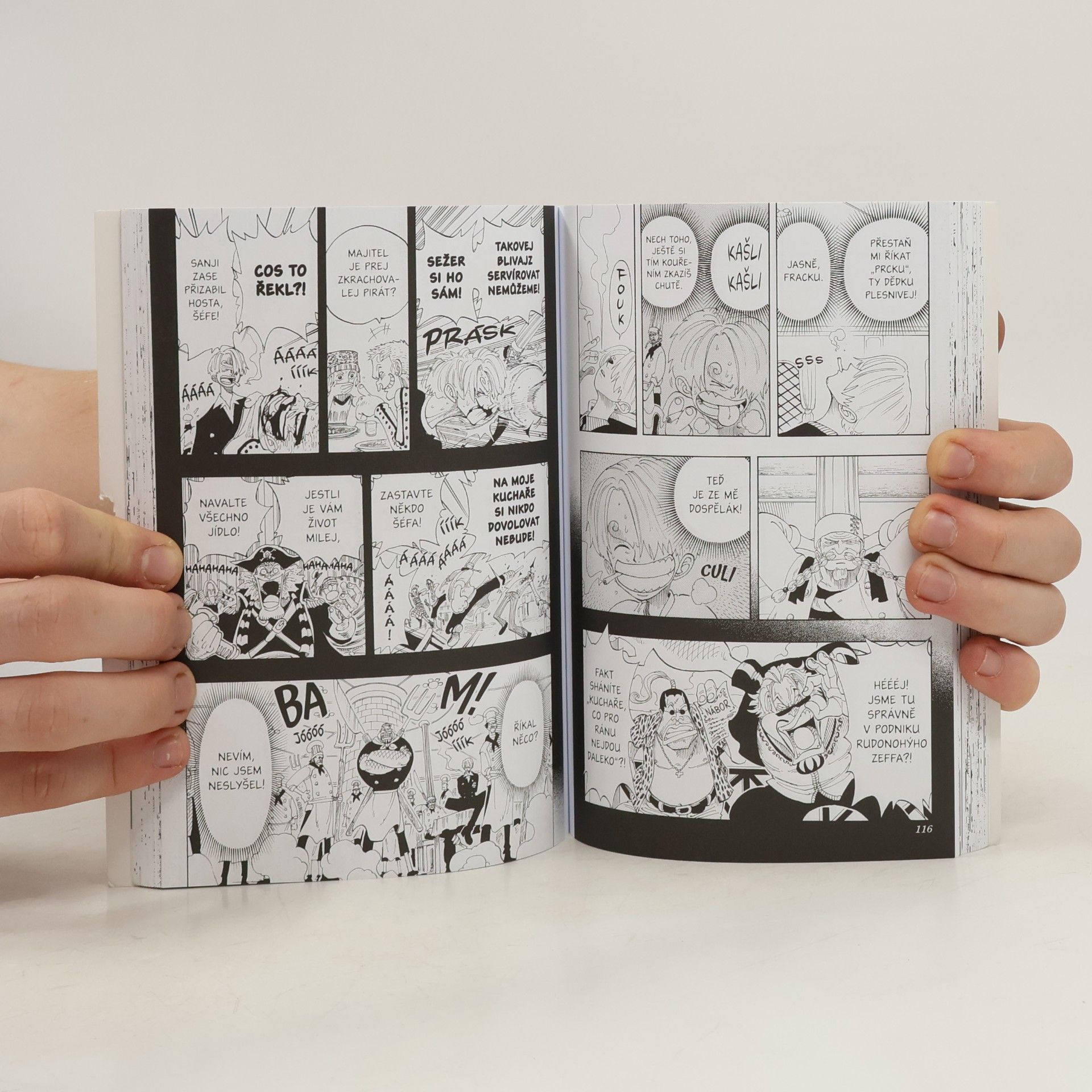 Eiichiro Oda One piece. Svazek 8. Nehodlám umřít