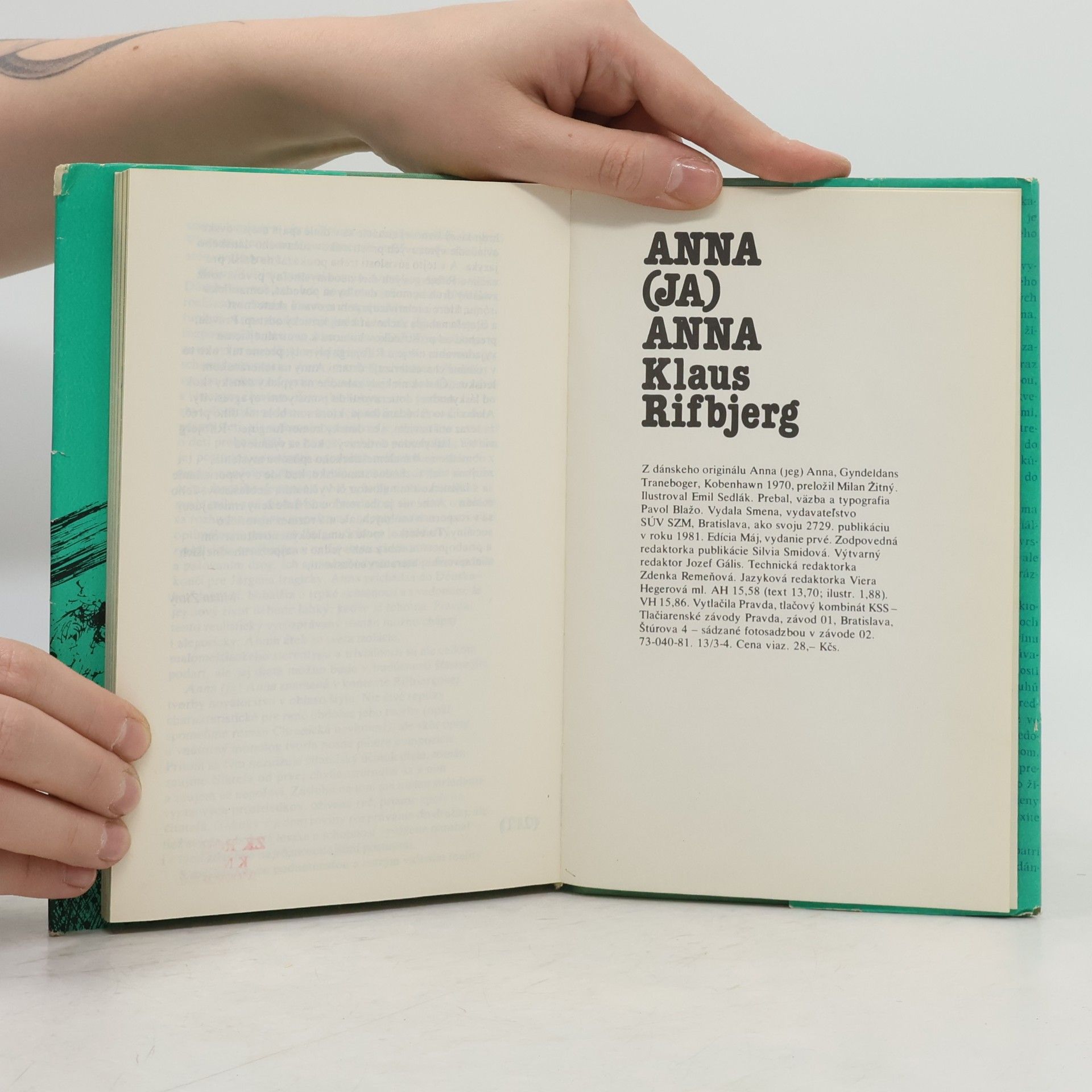 Klaus Rifbjerg Anna (ja) Anna