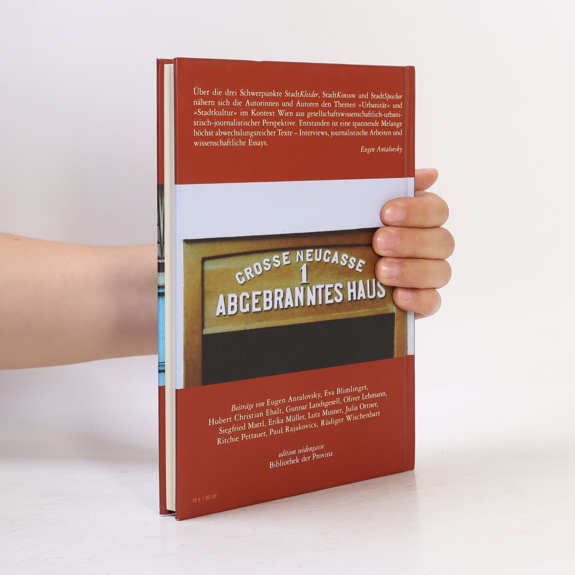 Eugen Antalovsky Stadtkultur & Urbanität