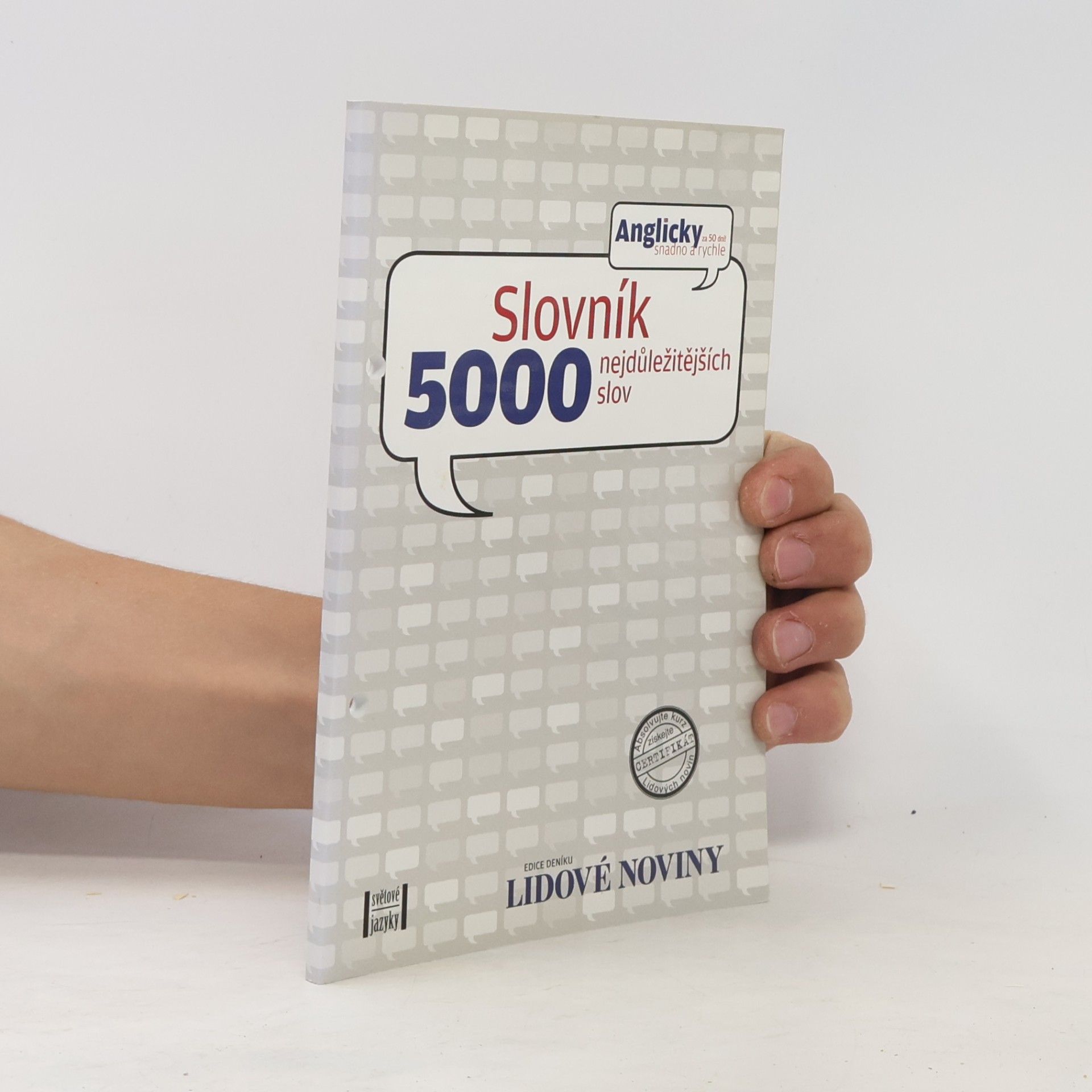 Petr Špirko Slovník 5000 nejdůležitějších slov
