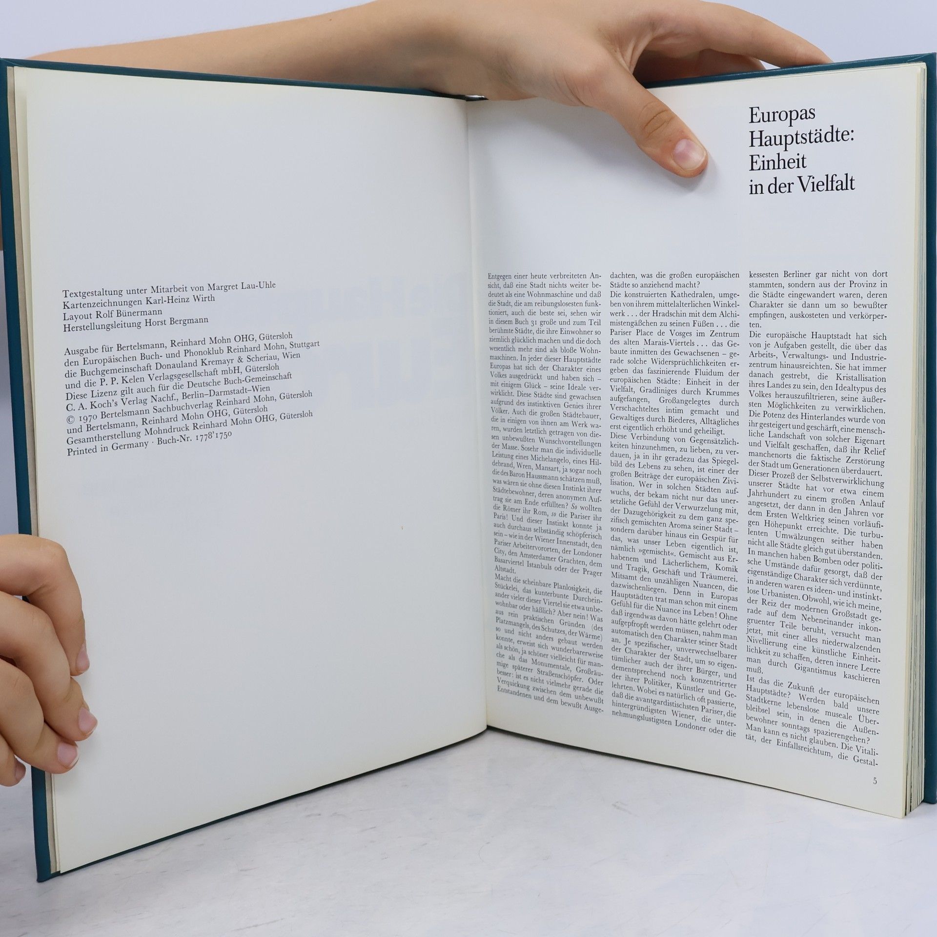 Various authors Die Hauptstädte Europas