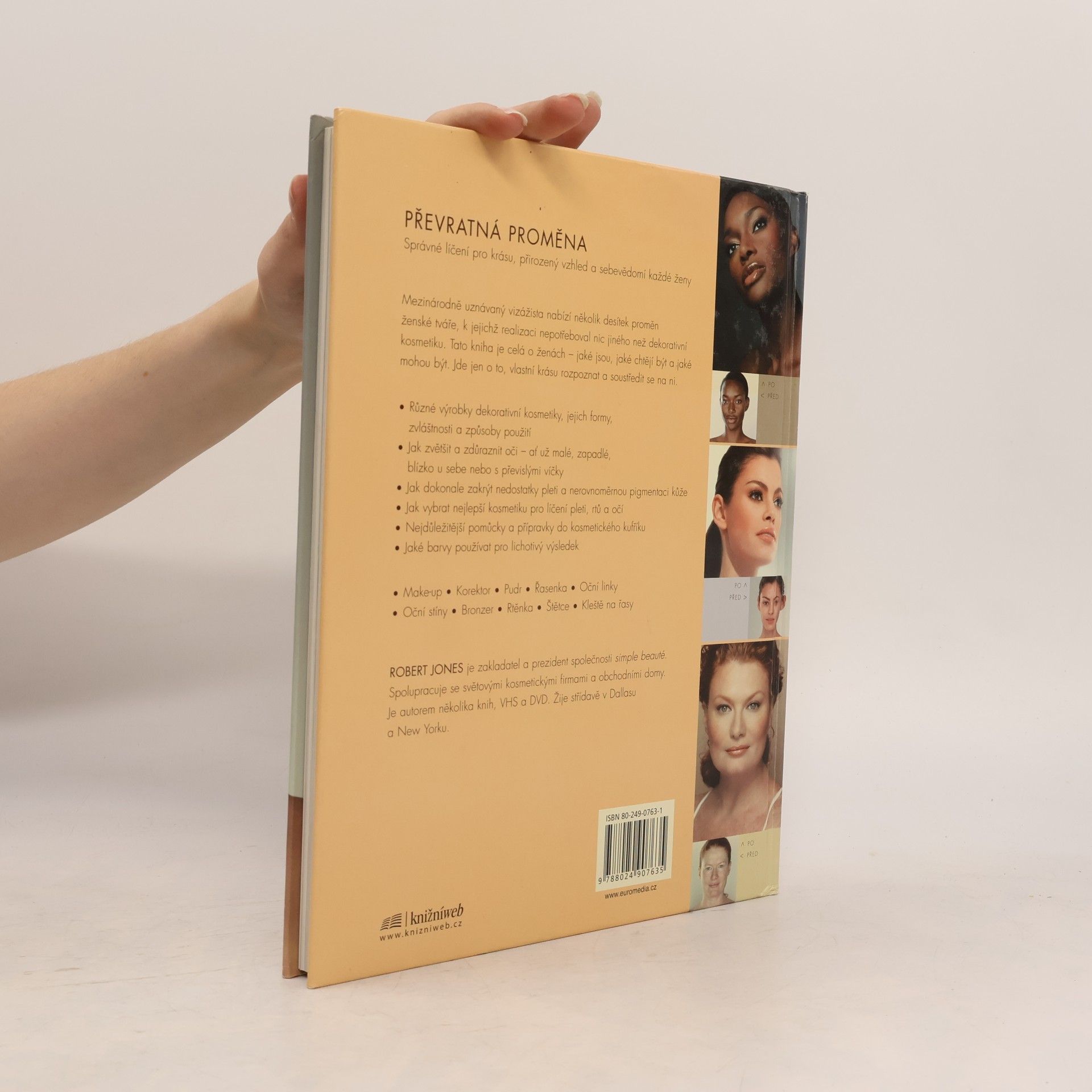 Robert W. Jones Make-up současnosti: Triky profesionála: Tajemství moderního líčení