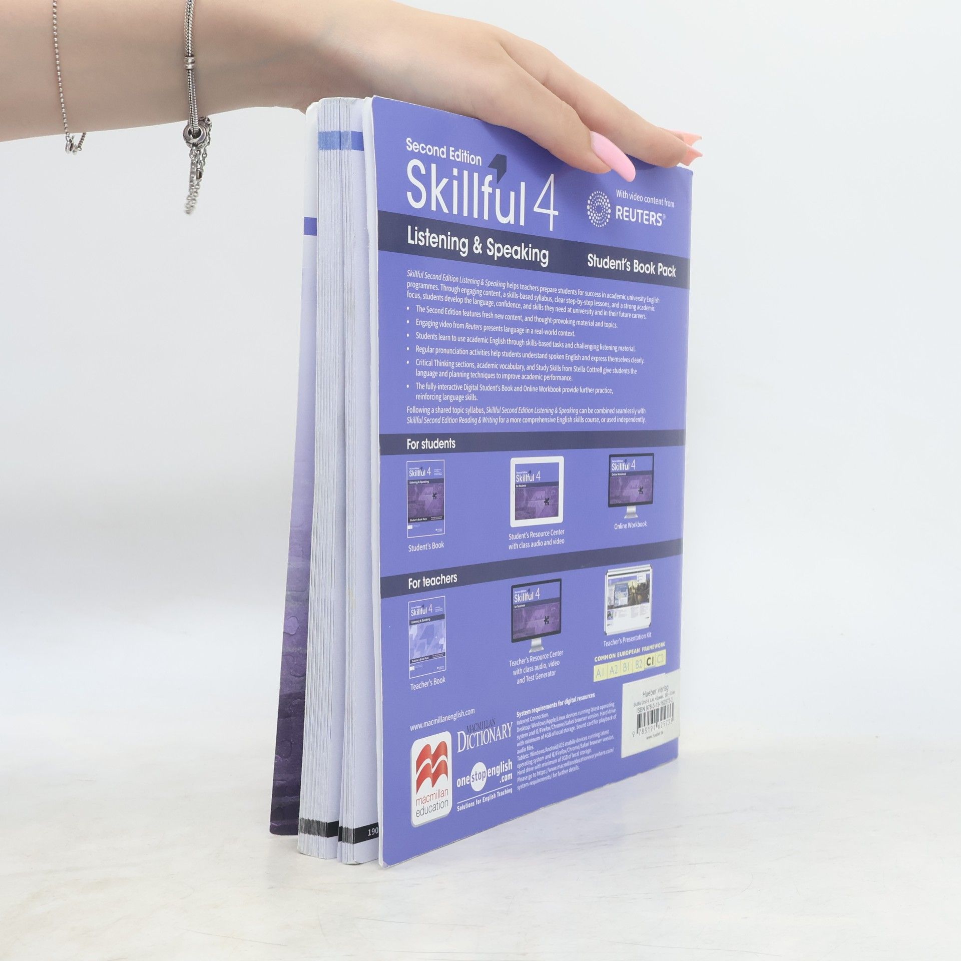 Gary Pathare Skillful 2nd Edition Level 4 - Listening And Speaking/ Student's Book With Student's Resource Center And Online Workbook