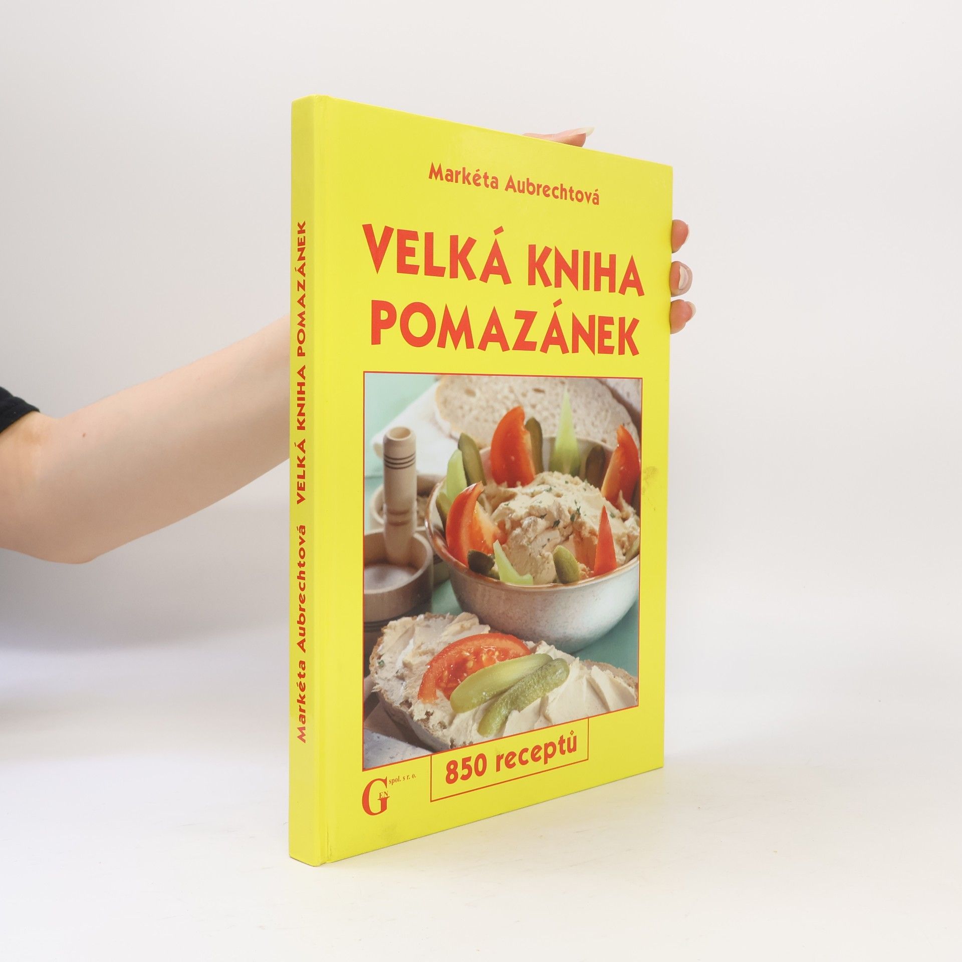 Markéta Aubrechtová Velká kniha pomazánek
