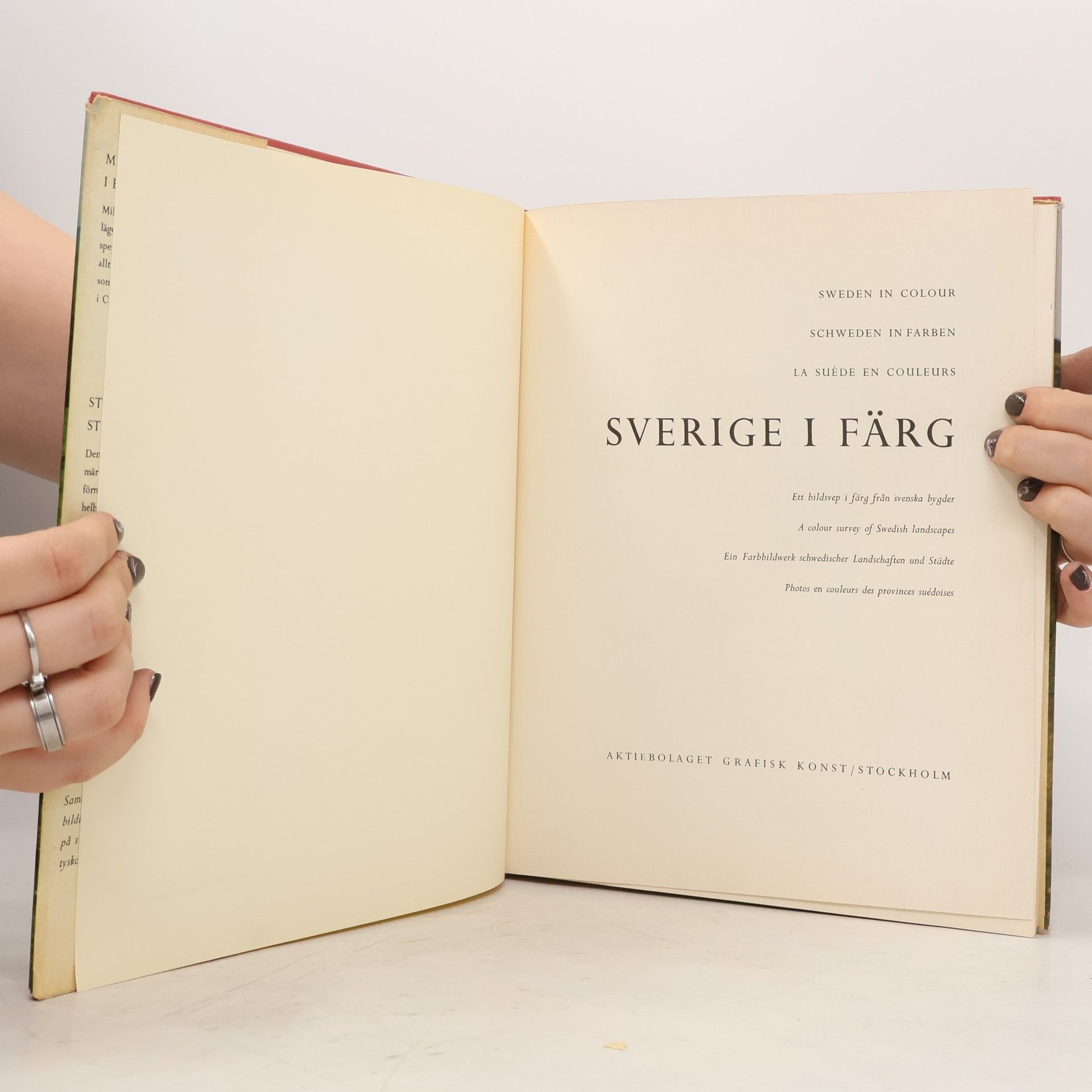 Autores varios Sverige i färg