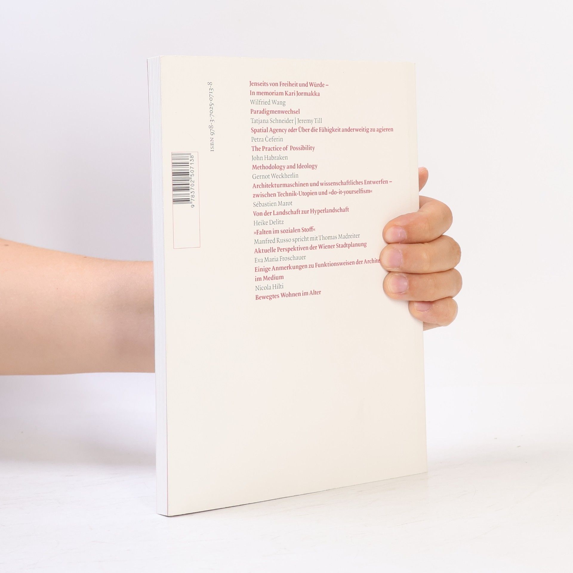 Manfred Russo UmBau - 26: Prospectus On The Future Of Architecture