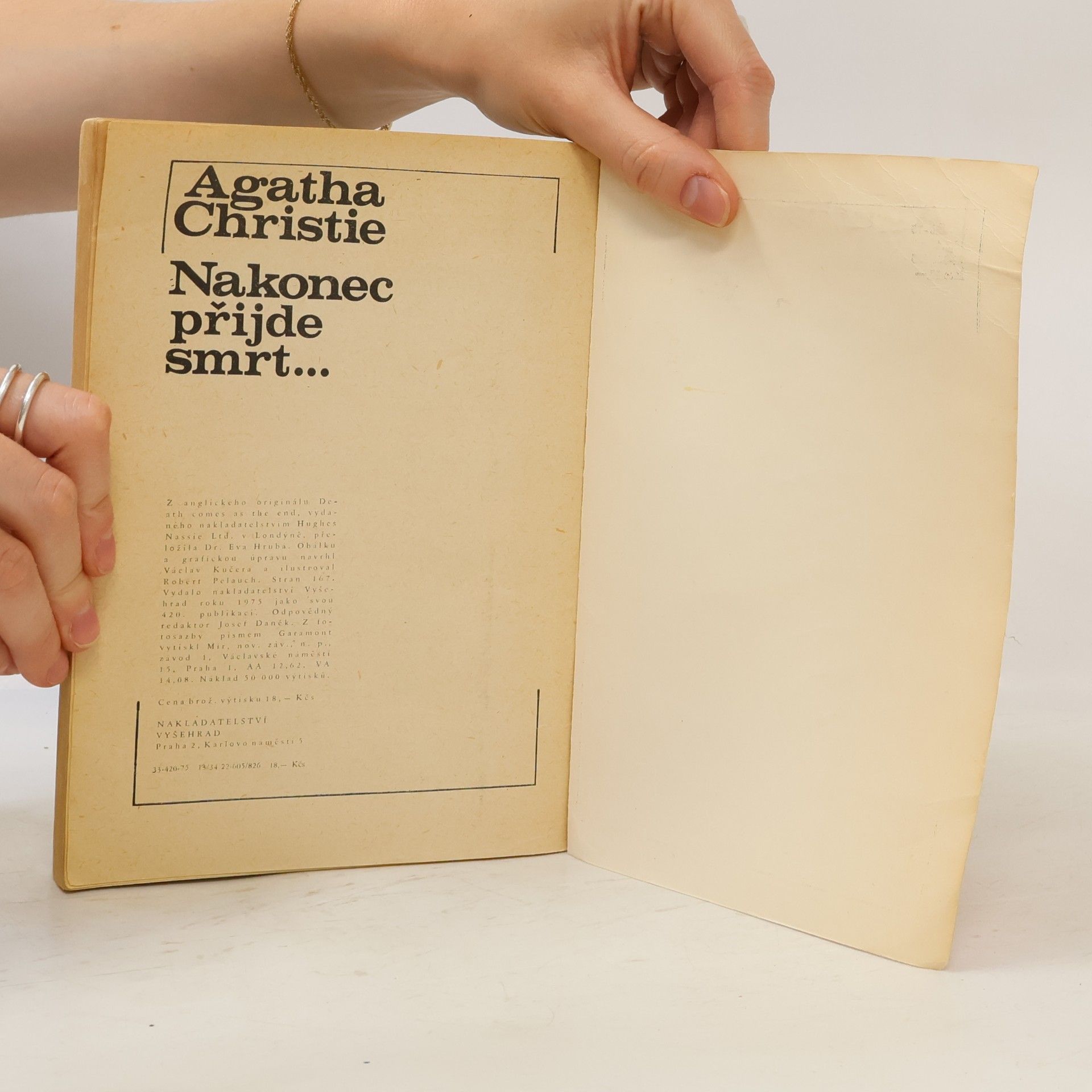 Agatha Christie Nakonec přijde smrt...